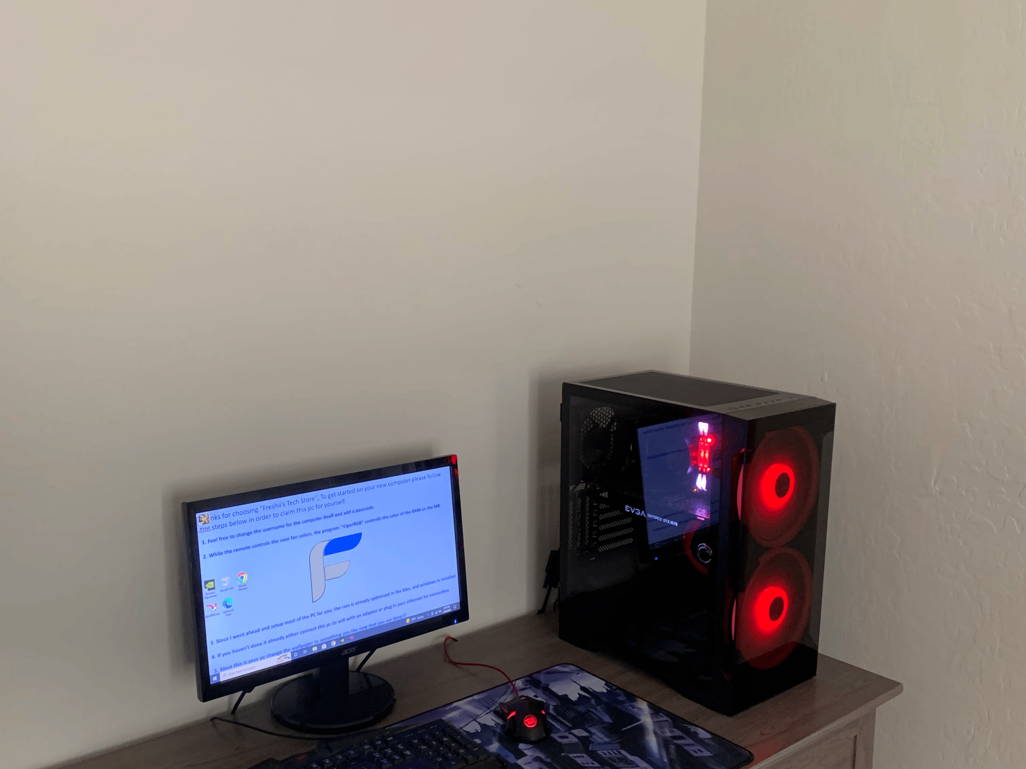 Gaming PC "GeForce 1070 and Ryzen 5 3600"