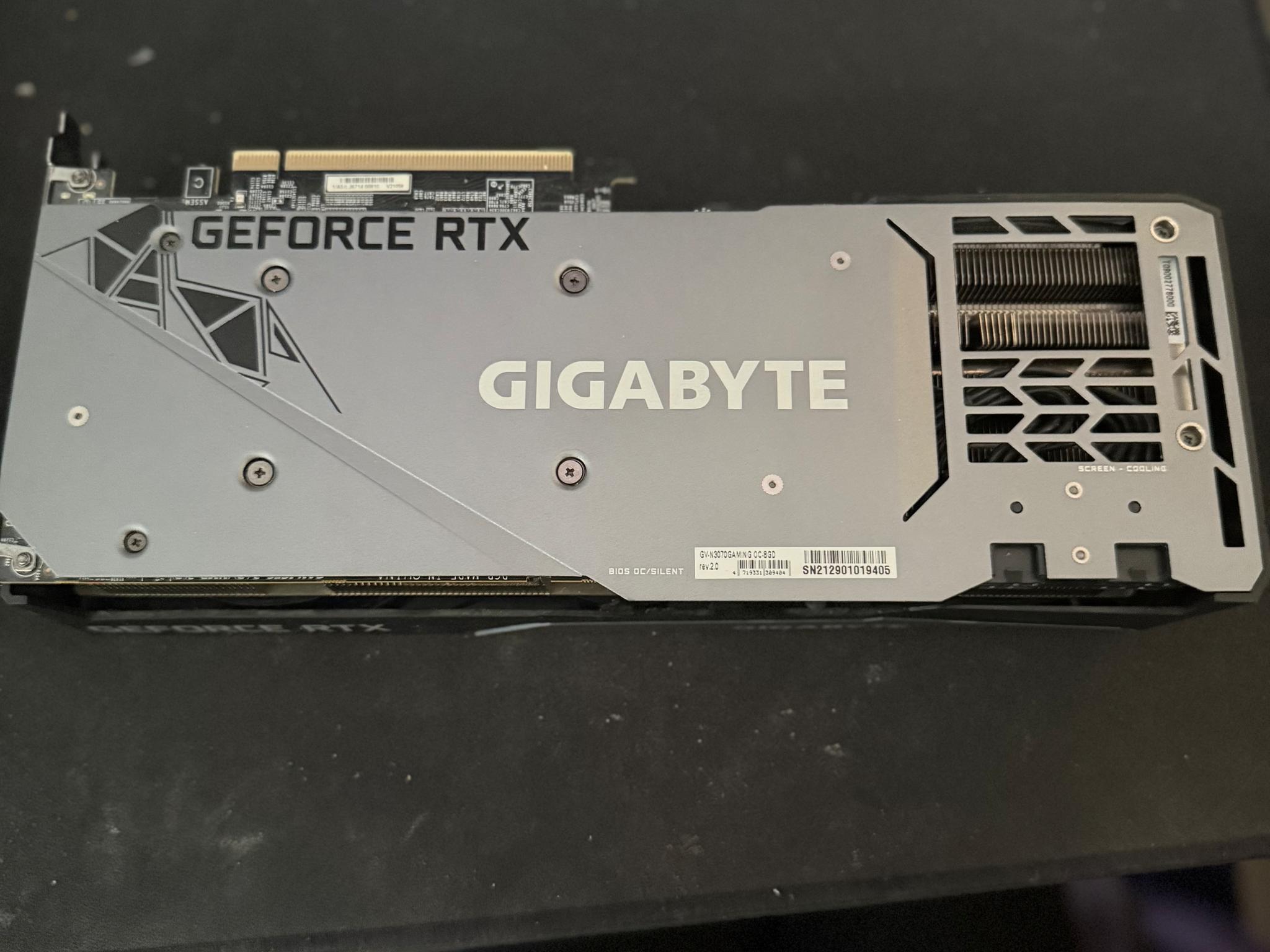 Used Great Condition | Gigabyte RTX 3070 OC