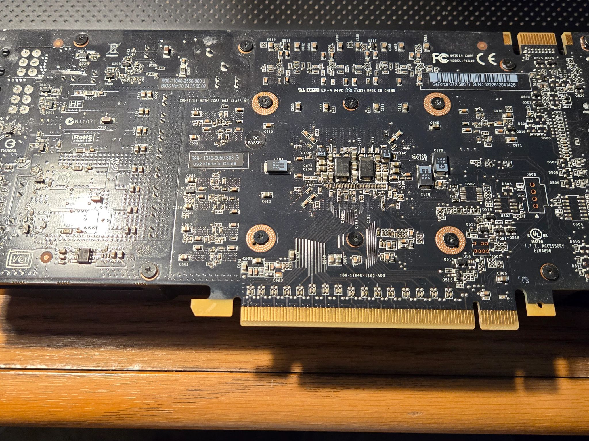 USED Dell GTX 560 Ti 1GB Discreet GPU
