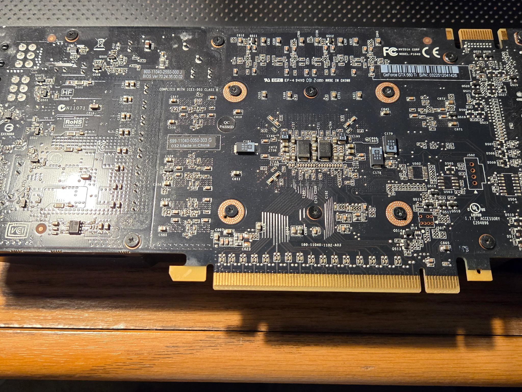 USED Dell GTX 560 Ti 1GB Discreet GPU