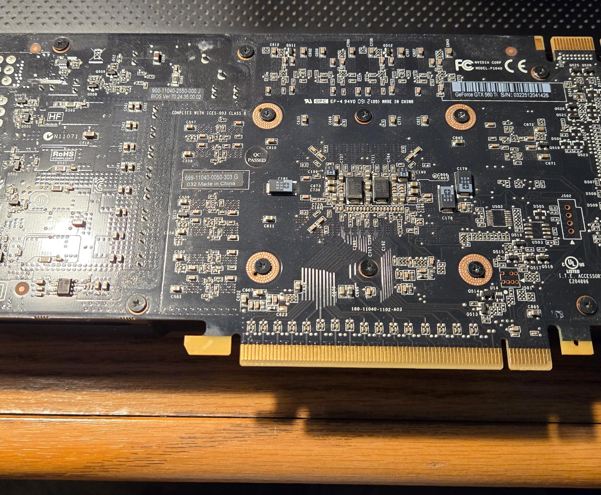 USED Dell GTX 560 Ti 1GB Discreet GPU