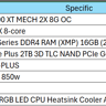 Radeon RX 6600 XT Custom Gaming PC - Ryzen 7 5800X, 16GB RAM, 2TB NVMe SSD