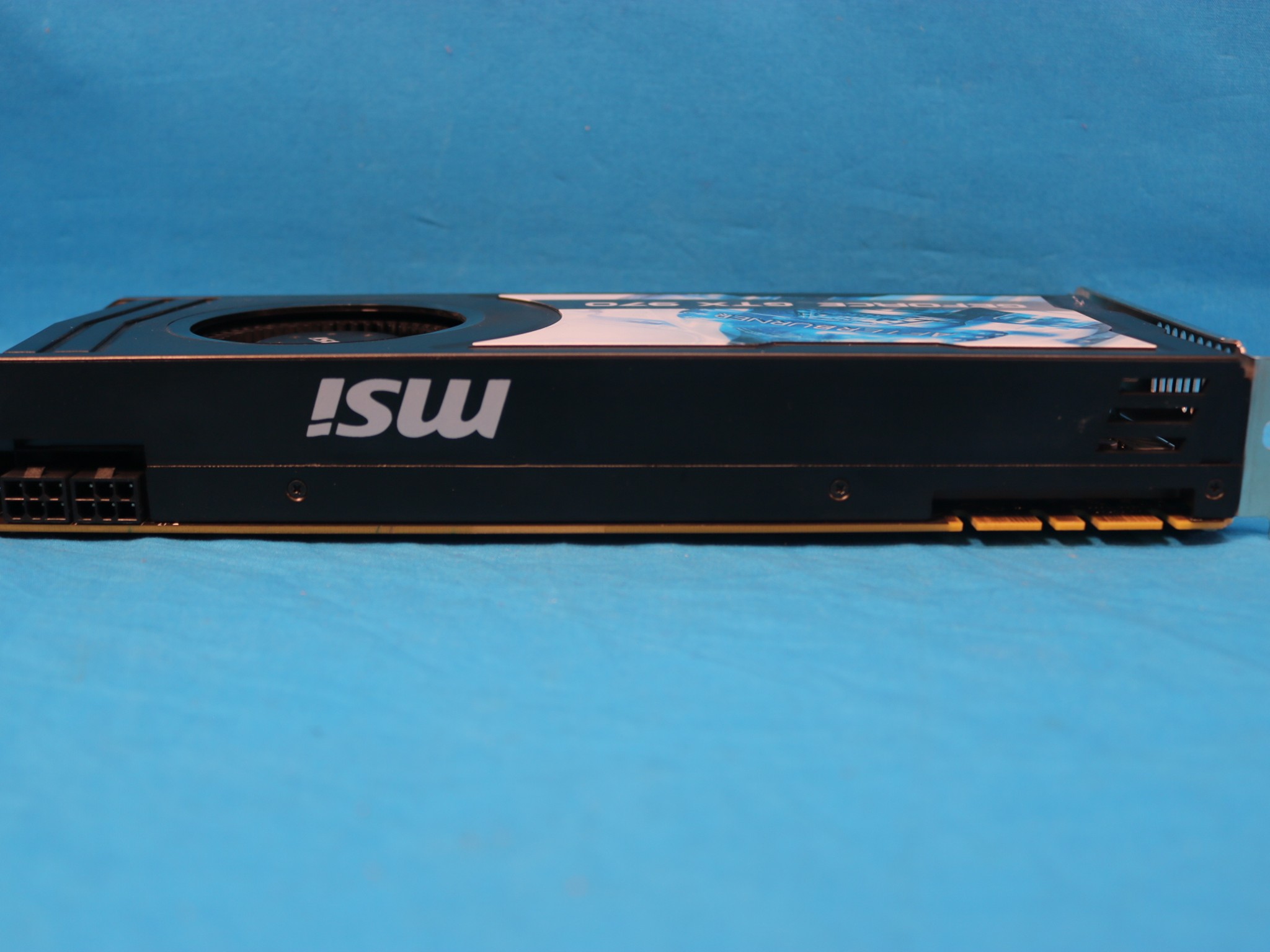 MSI NVIDIA GeForce GTX 970 Afterburner OC 4GB GDDR5 PCIe 3.0 x16 Blower-Style Desktop GPU MS-V317