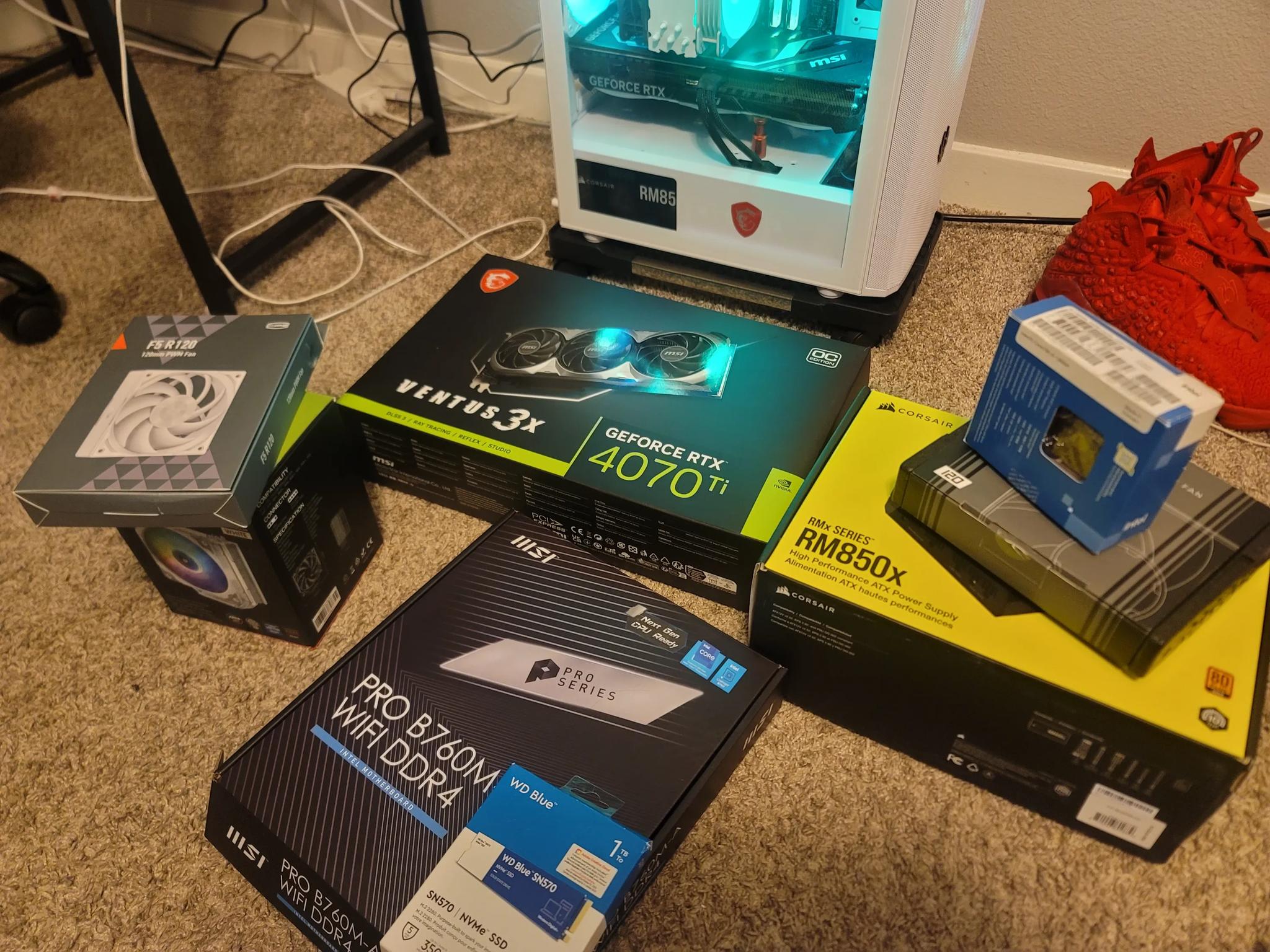 Custom built pc in excellent condition