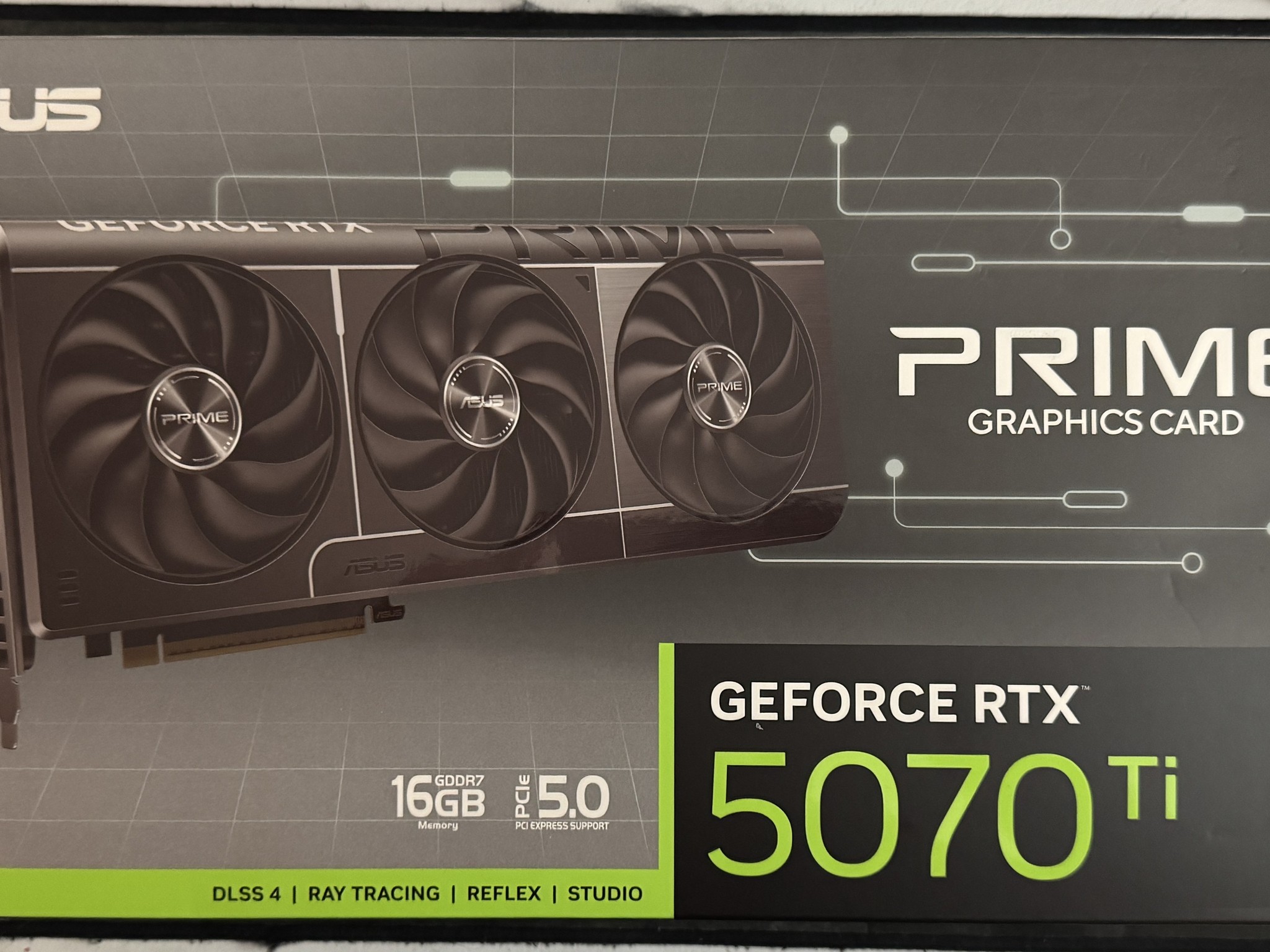 ASUS PRIME GeForce RTX 5070 Ti 16GB GDDR7