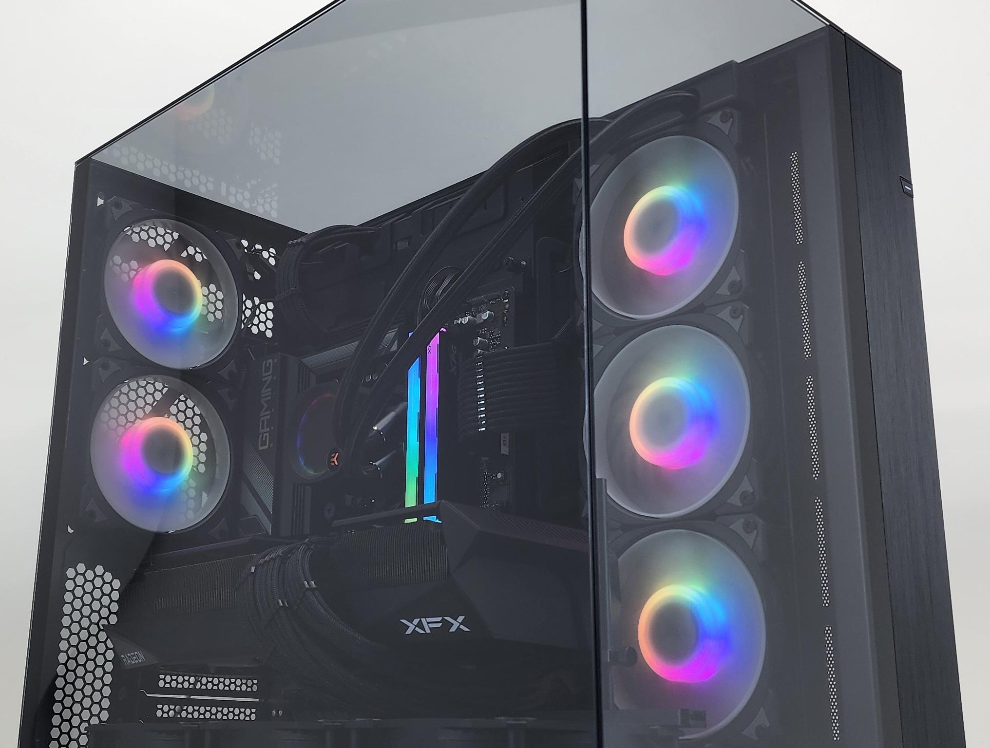 Gaming PC Ryzen 7 7800X3D 32GB RAM 2TB SSD RX 9070 XT 16GB Windows 11 Computer