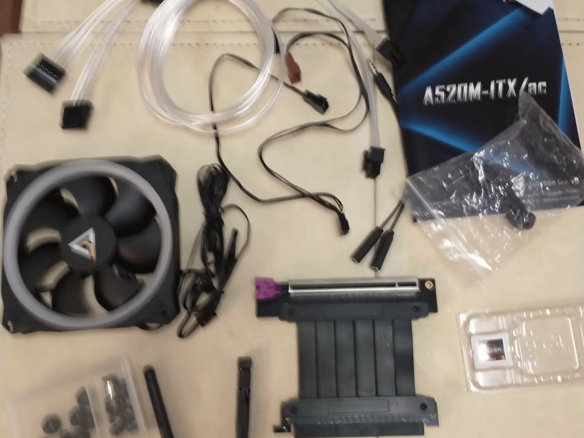 Starter ITX build Ryzen 4650g NR200p *Read*