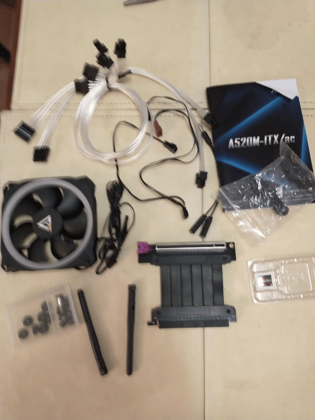 Starter ITX build Ryzen 4650g NR200p *Read*