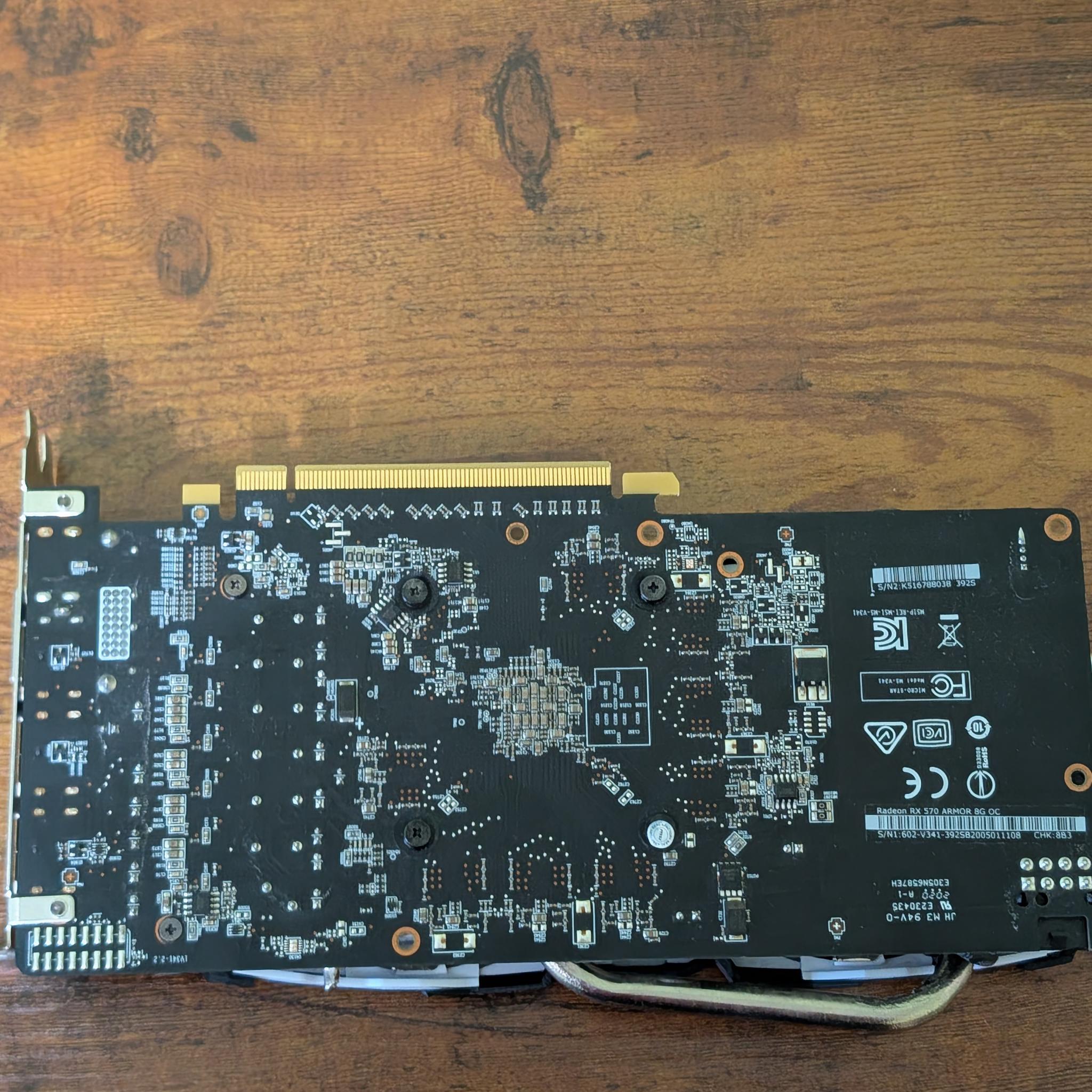 MSI Radeon RX 570 ARMOR 8G