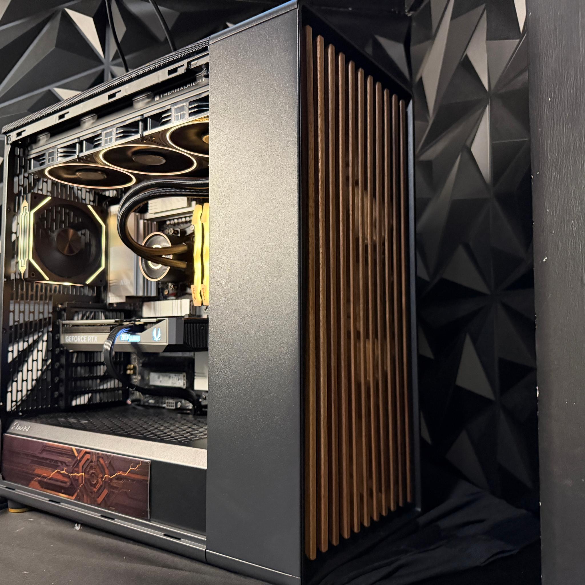 🪵⚙️ IRON WOOD ⚙️🪵 Ryzen 9 9900X| RTX 5070| 32 GB DDR5 8000Mhz|4.5 TB NVMe| 850W Gold PSU