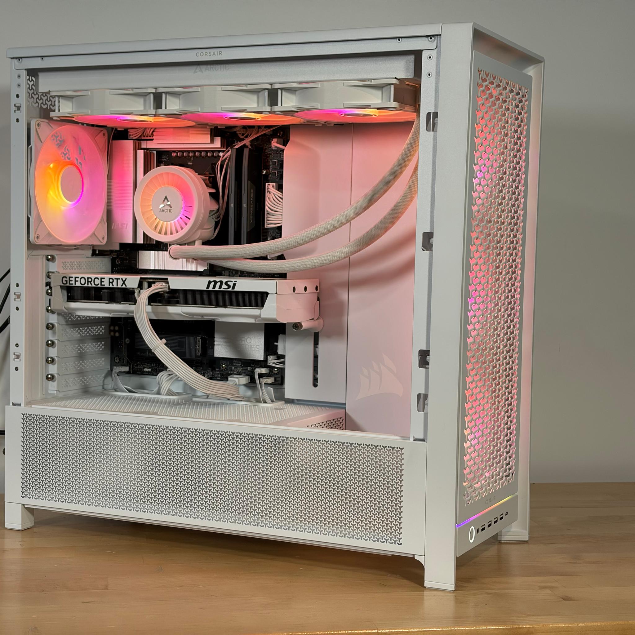 GeForce RTX 5080, Ryzen 7 9800X3D, 96GB RAM Gaming Beast