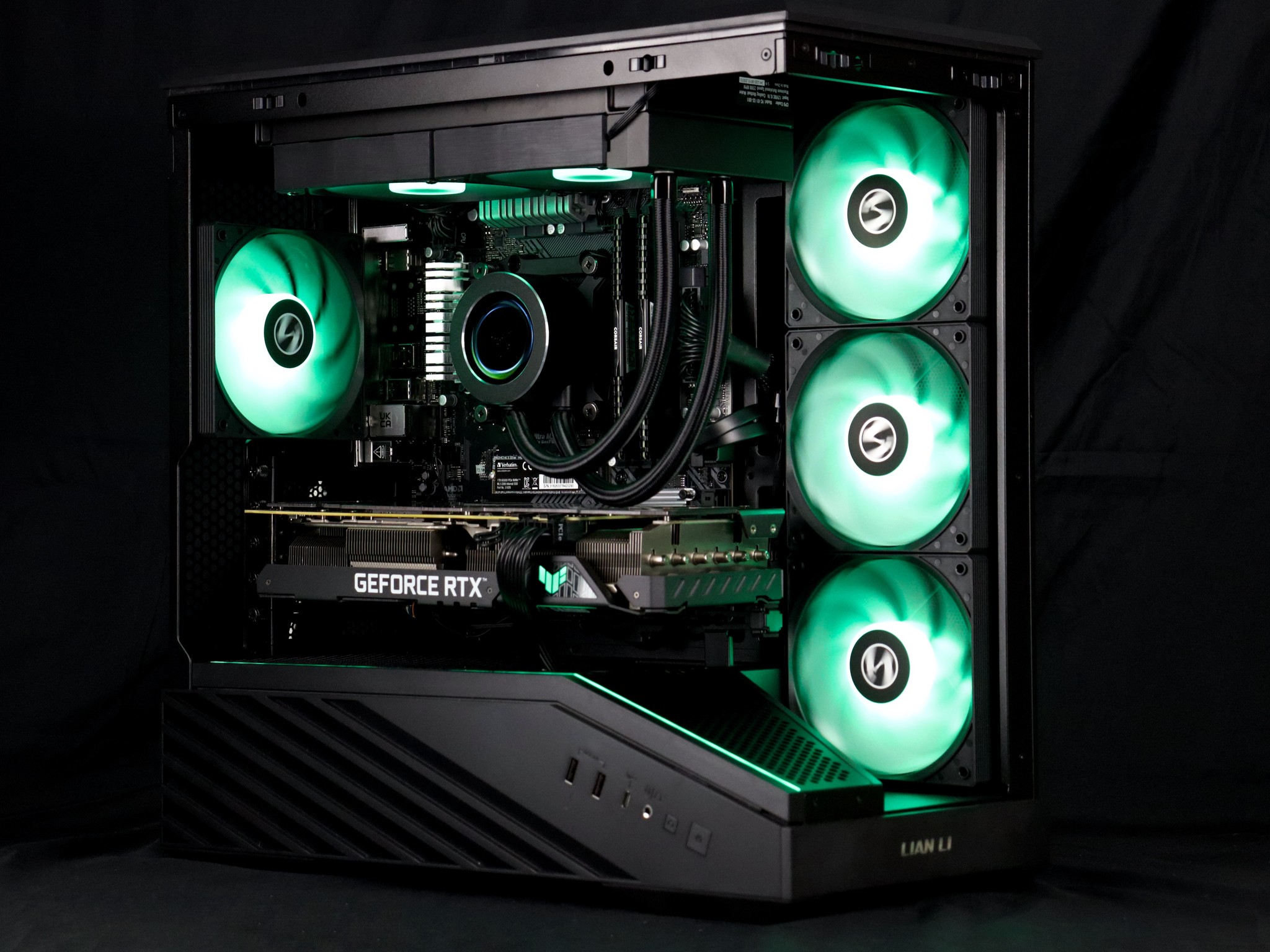 ⚜️♟️Obsidian Void - 1440P Gaming PC | RTX 3080, Ryzen 9 3900X, 32GB RAM, 1TB NVMe SSD | ♟️⚜️