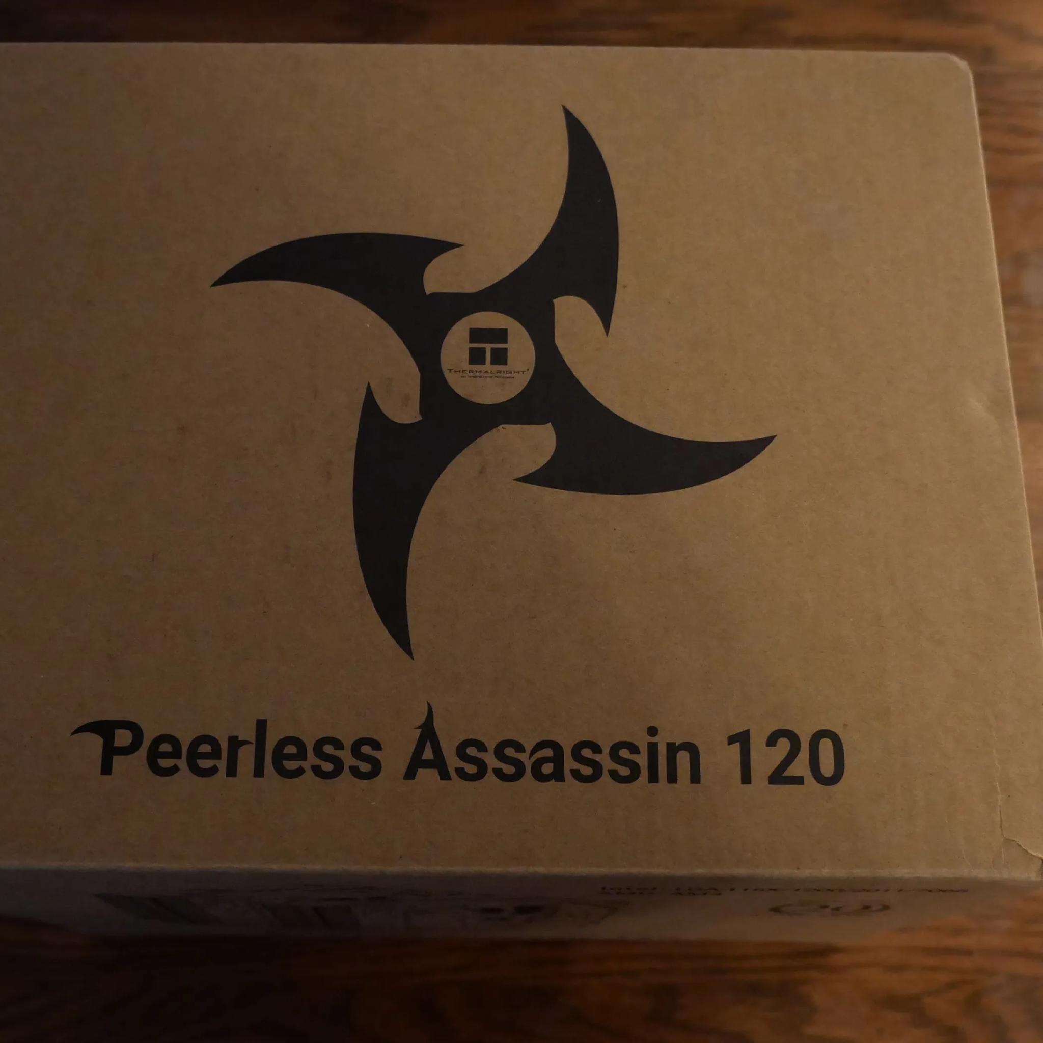 Thermalright Peerless Assassin 120 CPU Air Cooler, 6 Heatpipes, Dual 120mm TL-C12 PWM Fans