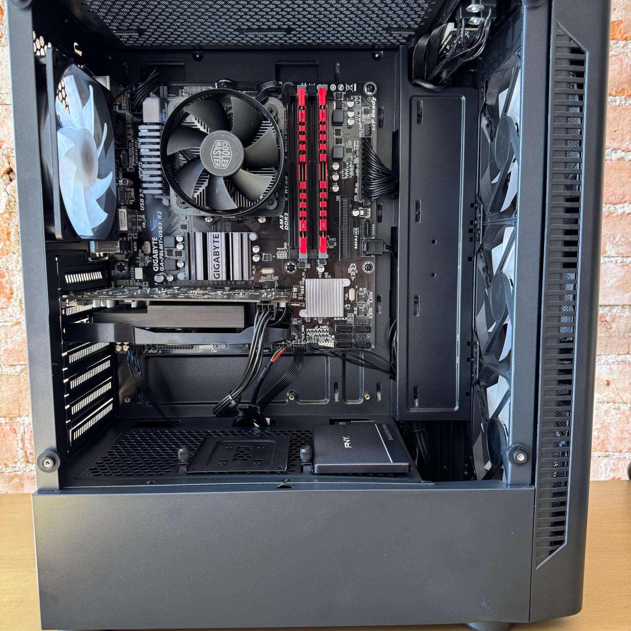 Refirbished PC: AMD FX-6300, G.Skill Ripjaws 8GB RAM, XFX Radeon RX 560, 500GB SSD, Windows 11 Home