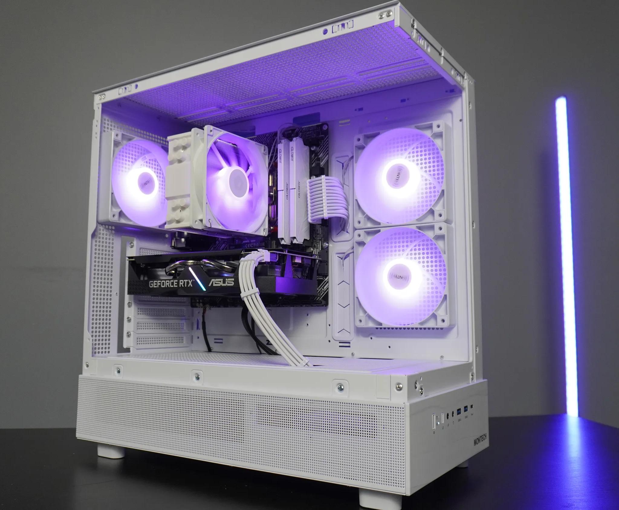 🤍AESTHETIC🤍 RTX GAMING Beast 💚 RTX 2060 6GB 🧡 Ryzen 5 4500 | 16GB RAM | 1TB NVME