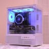 Gaming PC | Ryzen 5 3600 | RX 6600XT 8GB | 16GB DDR4 | 1TB nVME SSD | 1080p White Gaming PC RGB