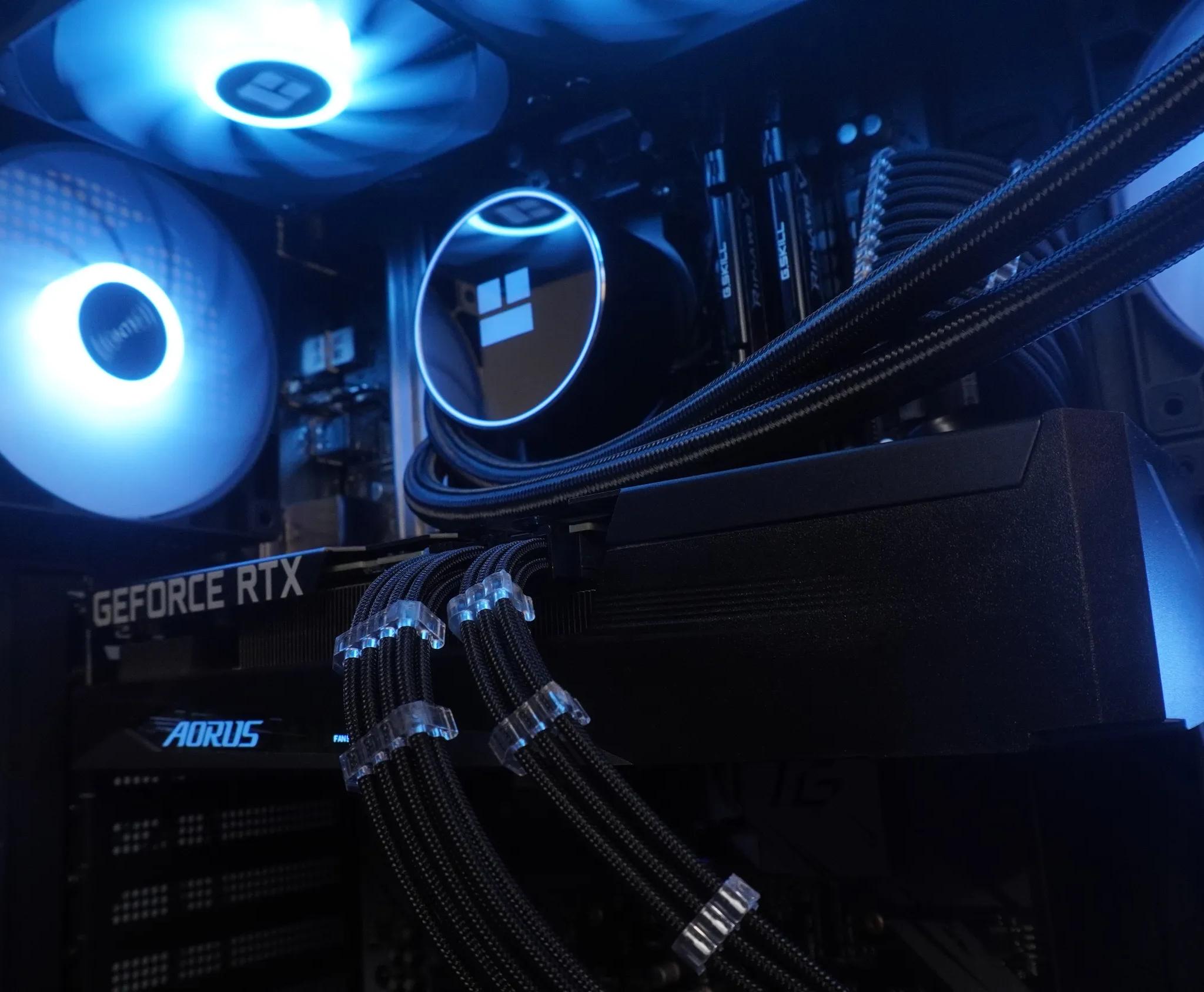 🖤 STEALTH BEAST 🖤 1440p/1080p GAMING MACHINE 💚RTX 3060ti 🧡 Ryzen 5 5600 | 32GB | WIFI