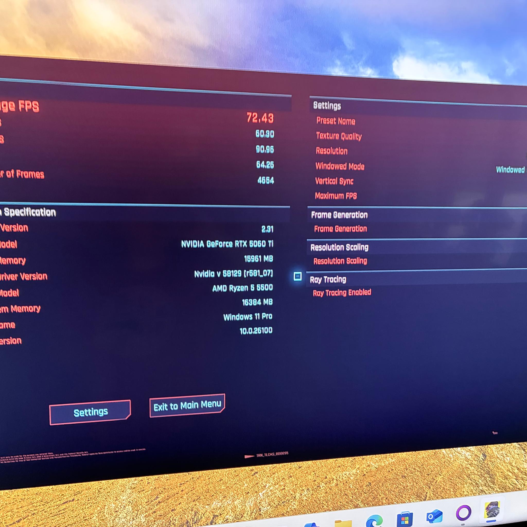 Ryzen 5 5500 + RTX 5060 Ti 16GB Gaming PC
