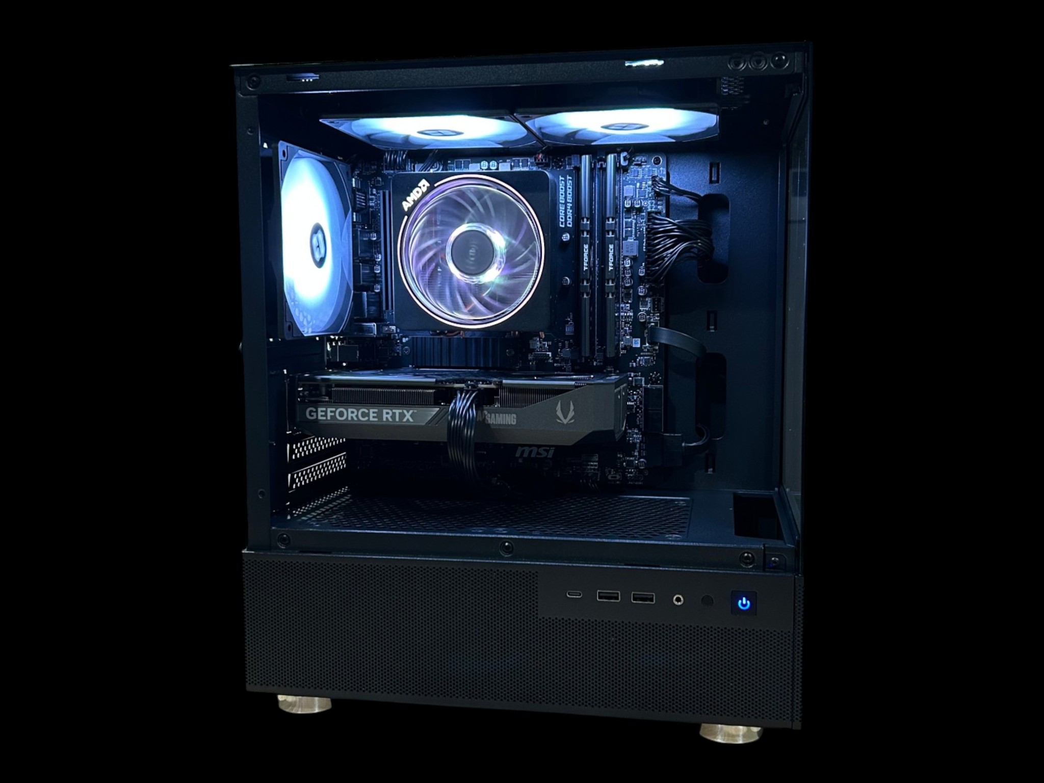 RTX 5060ti 8GB | Ryzen 5 5600X | 16GB DDR4 | 1TB NVMe | The Officer Elite