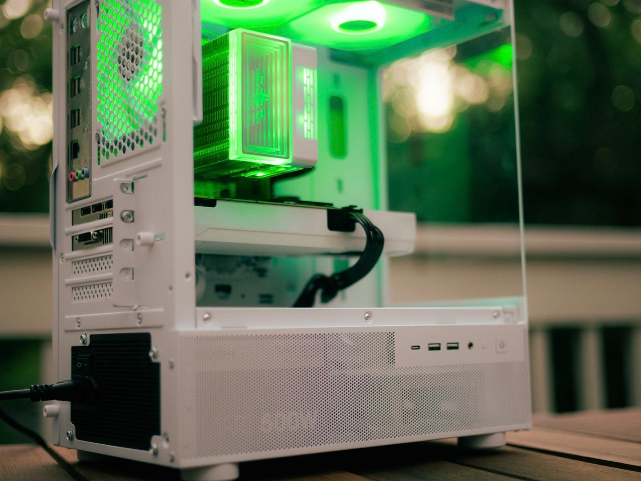 ❄️ WHITE AESTHETIC Gaming PC | Okinos Aqua 3 | 10-Core | GTX 970 | 16GB DDR4 | 256GB SSD | Win10 Pro