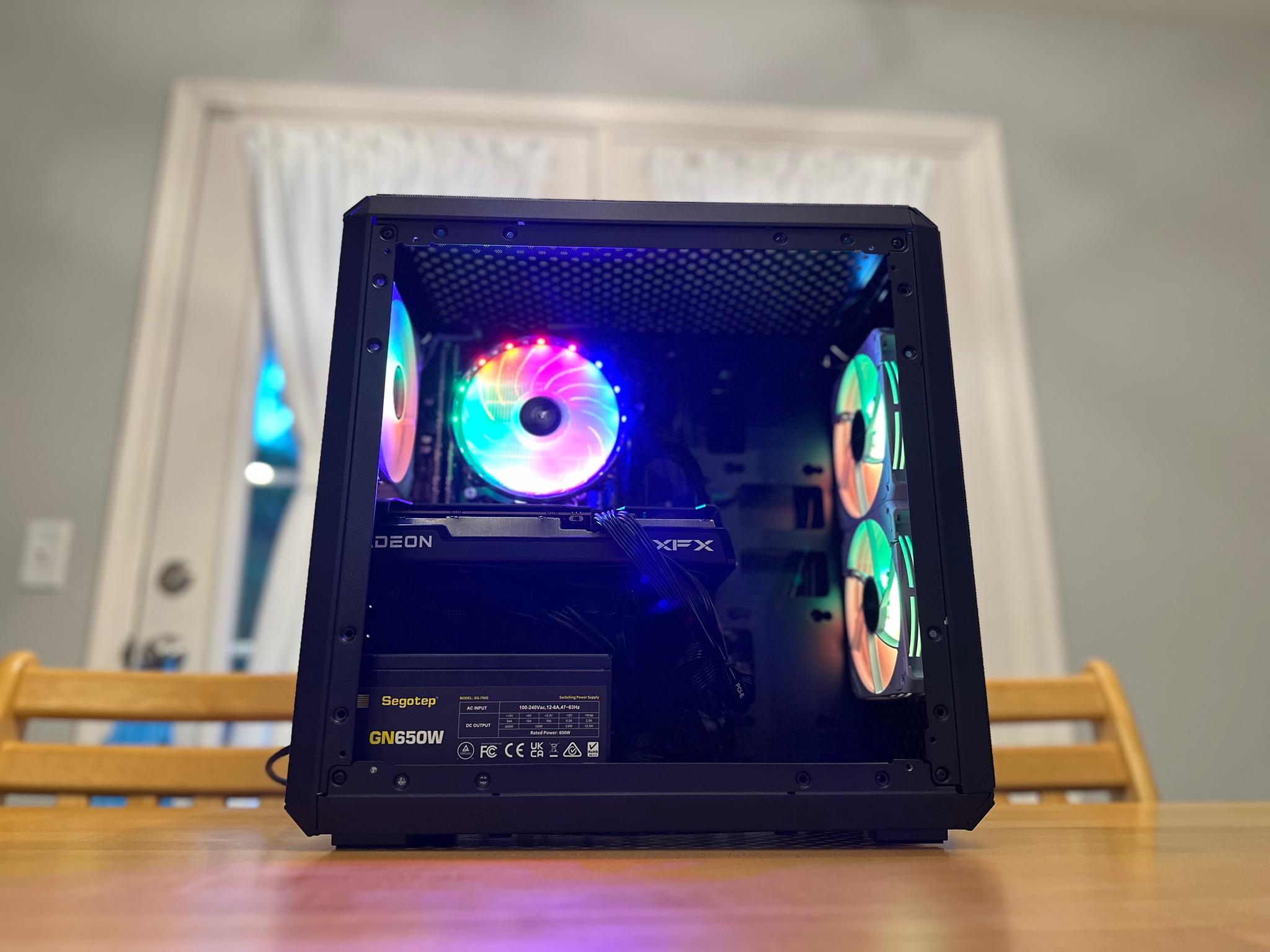 🐈‍⬛🧊|RX 6600, Core i7, 64gb DDR4, 1tb SSD, WiFi Equipped Streaming/Gaming PC