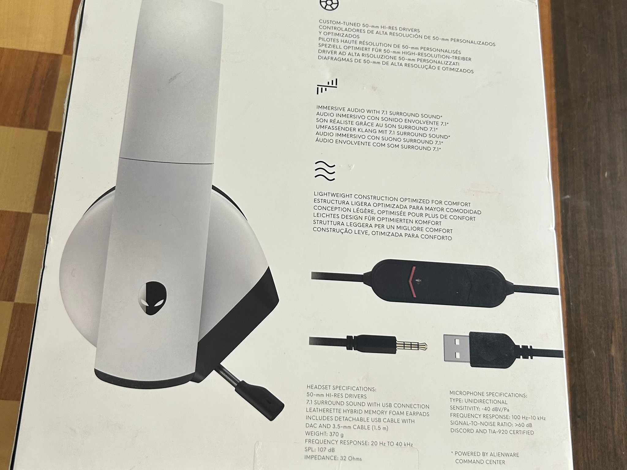 Alienware 510H 7.1 Wired Gaming Headset