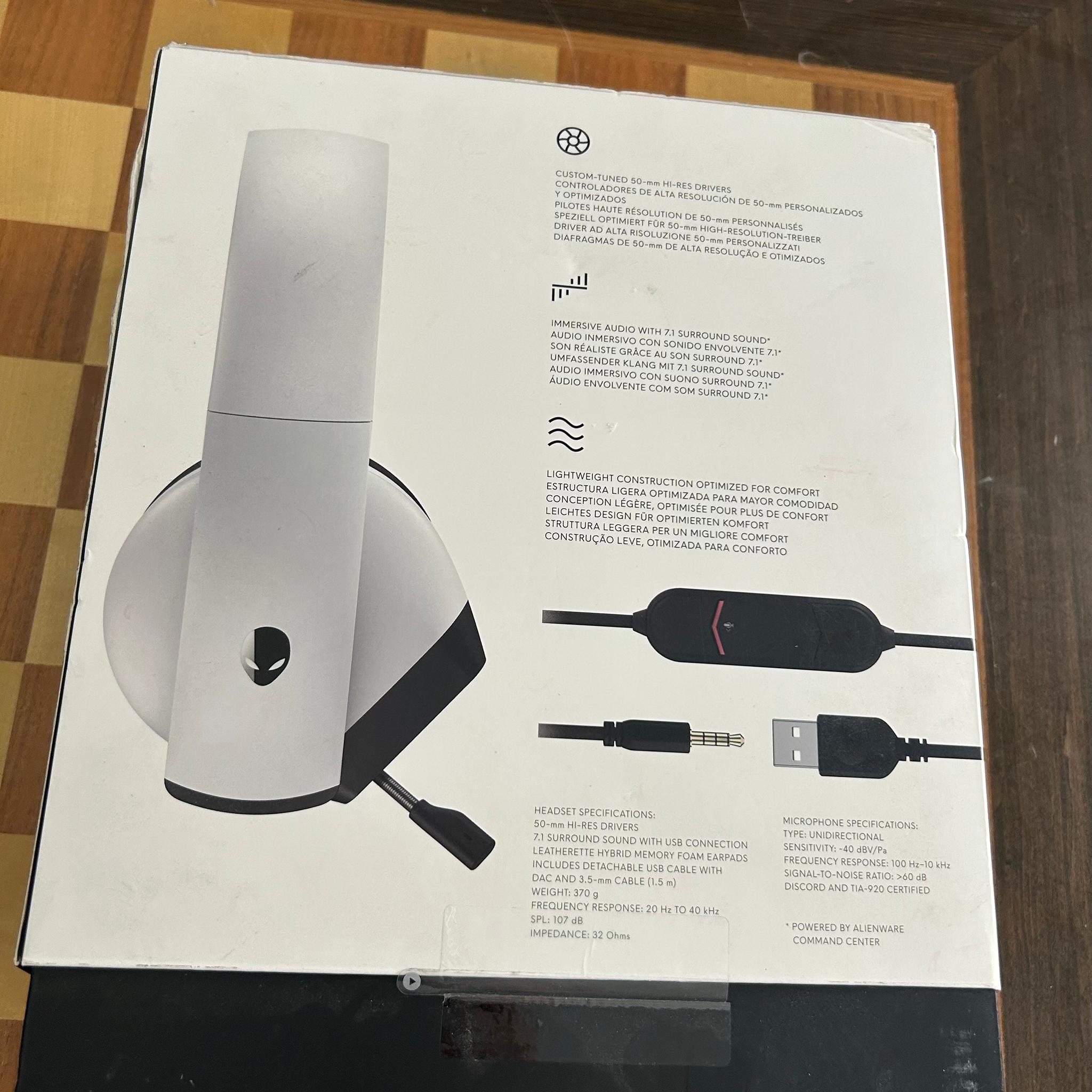 Alienware 510H 7.1 Wired Gaming Headset