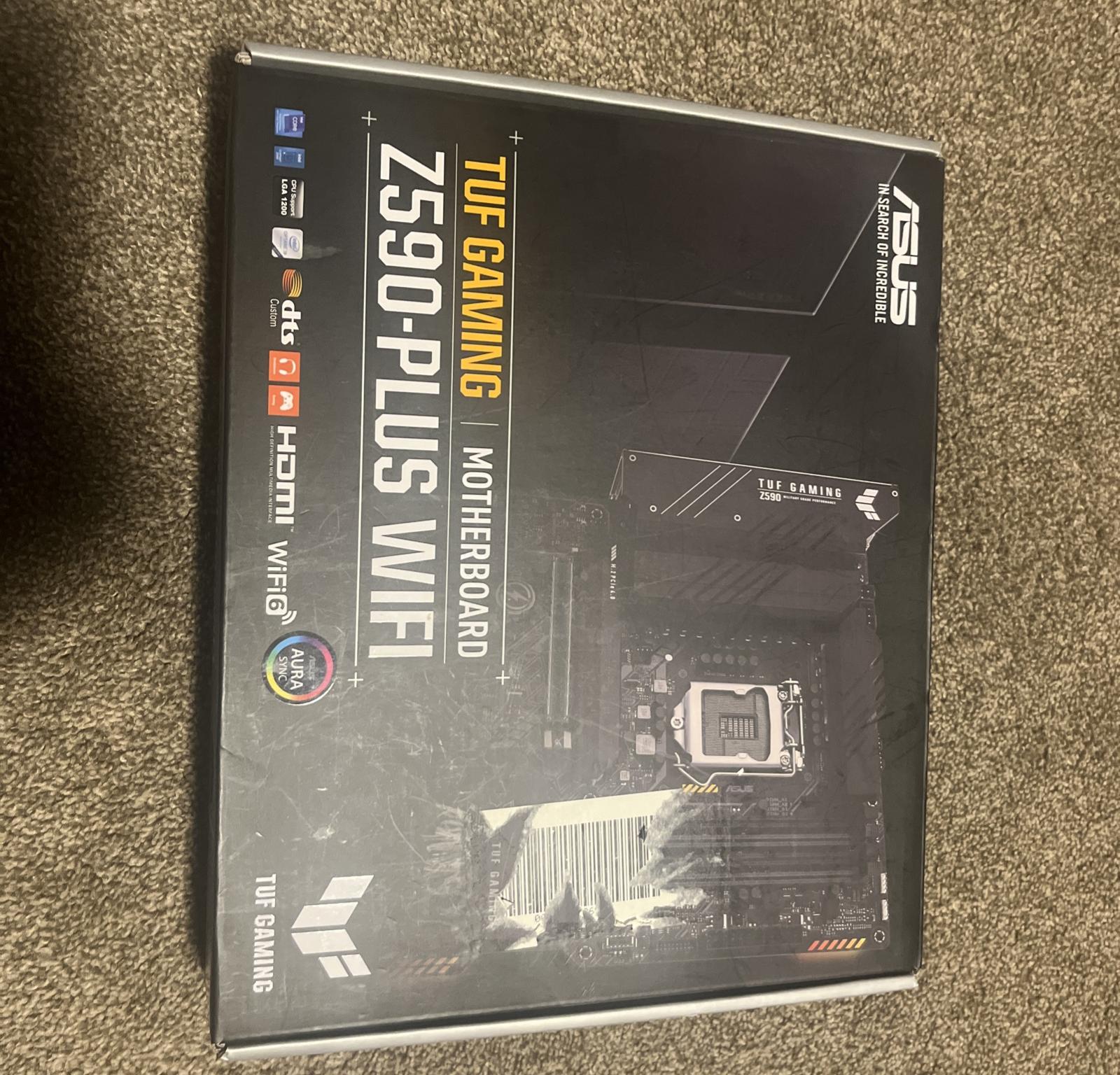 ASUS TUF-Gaming Z-590 Plus Wifi LGA 1200 Intel motherboard