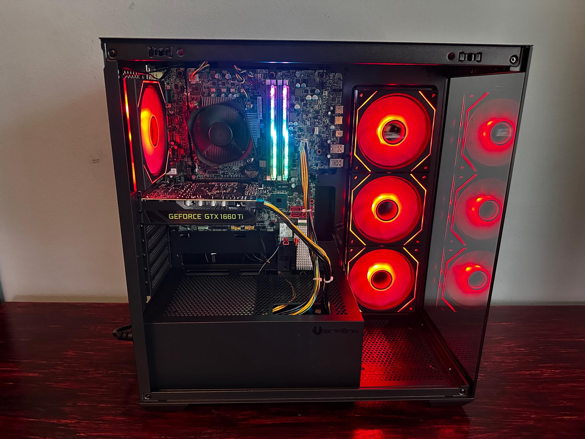 Budget Gamer - i7-8700 - GTX 1660ti - Case Swap Lenovo ThinkStation