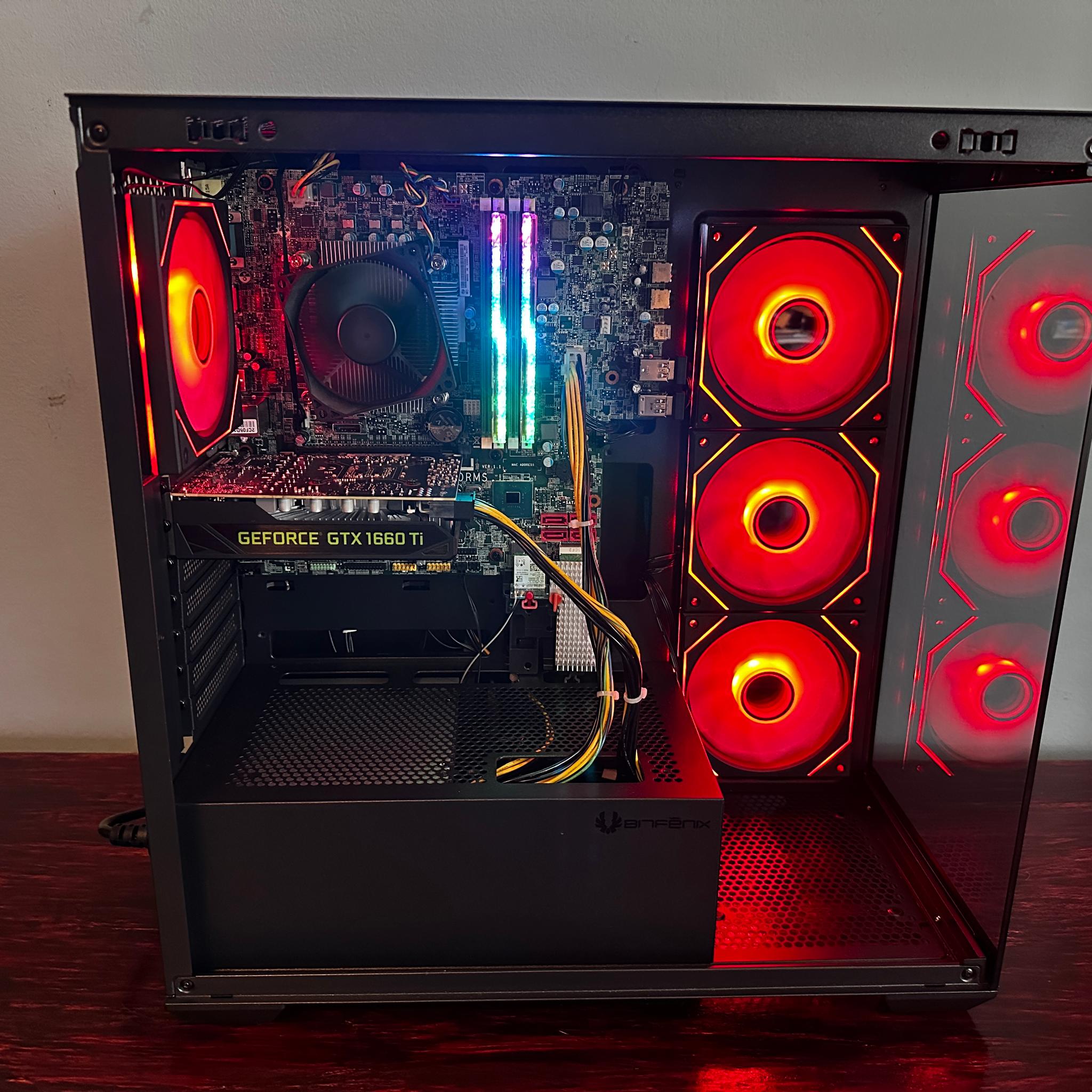Budget Gamer - i7-8700 - GTX 1660ti - Case Swap Lenovo ThinkStation