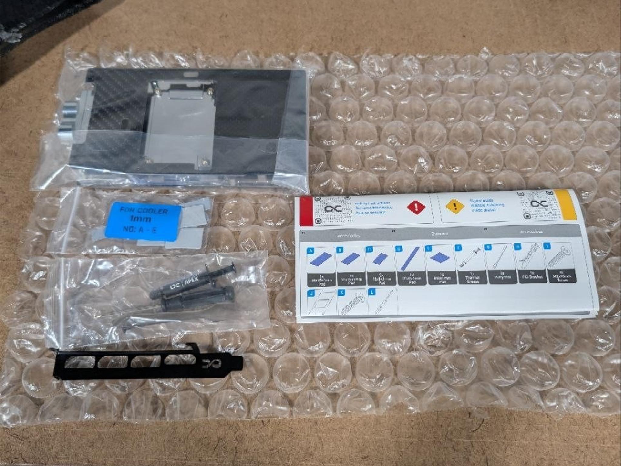 Alphacool ES RTX 5080 Reference 1-Slot-Design Waterblock with Backplate (10261)