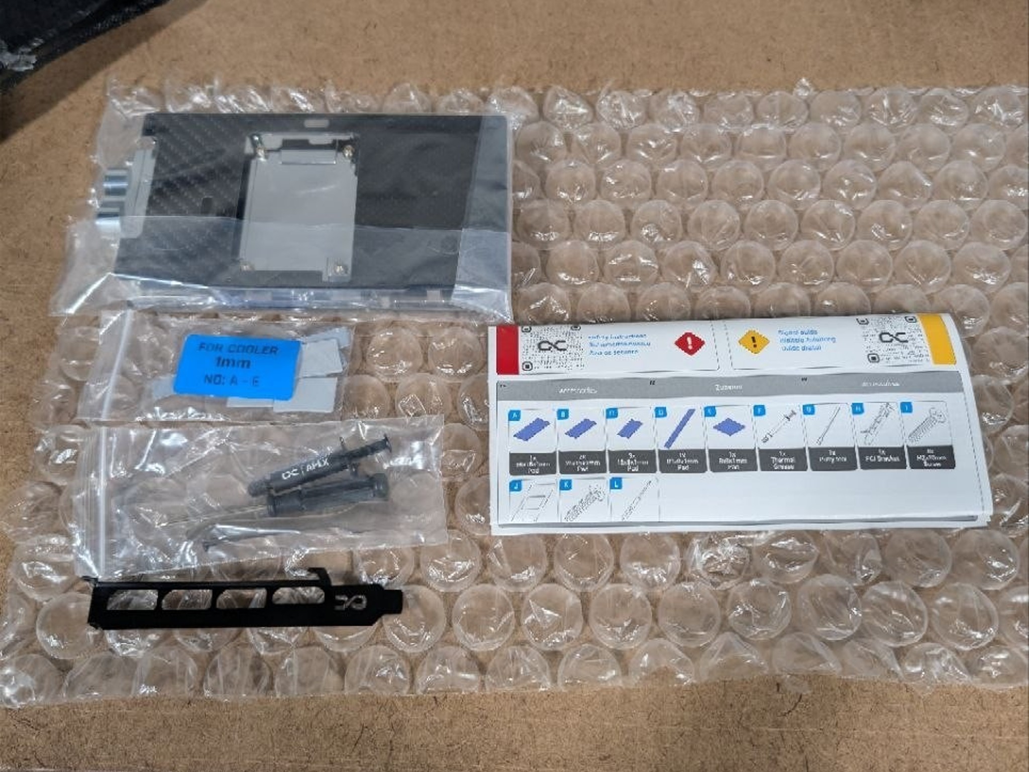 Alphacool ES RTX 5080 Reference 1-Slot-Design Waterblock with Backplate (10261)