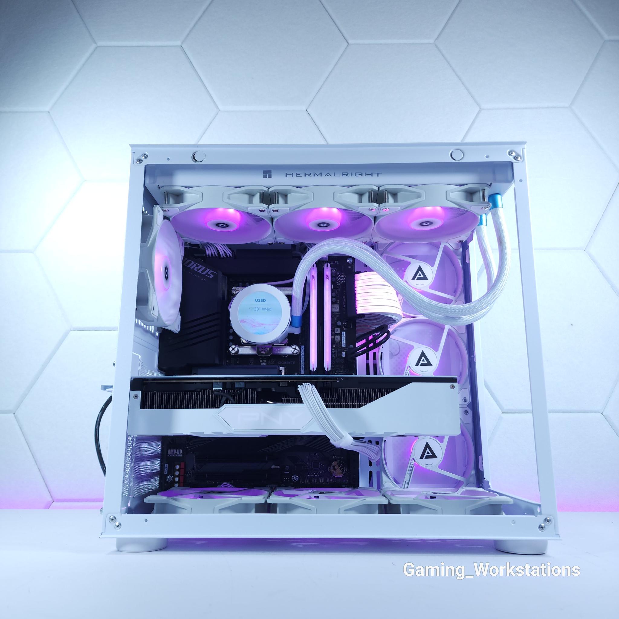 💜🤍RTX 4090 | i9 13900K | 32GB 6000MHz | 6TB NVMe + SSD*