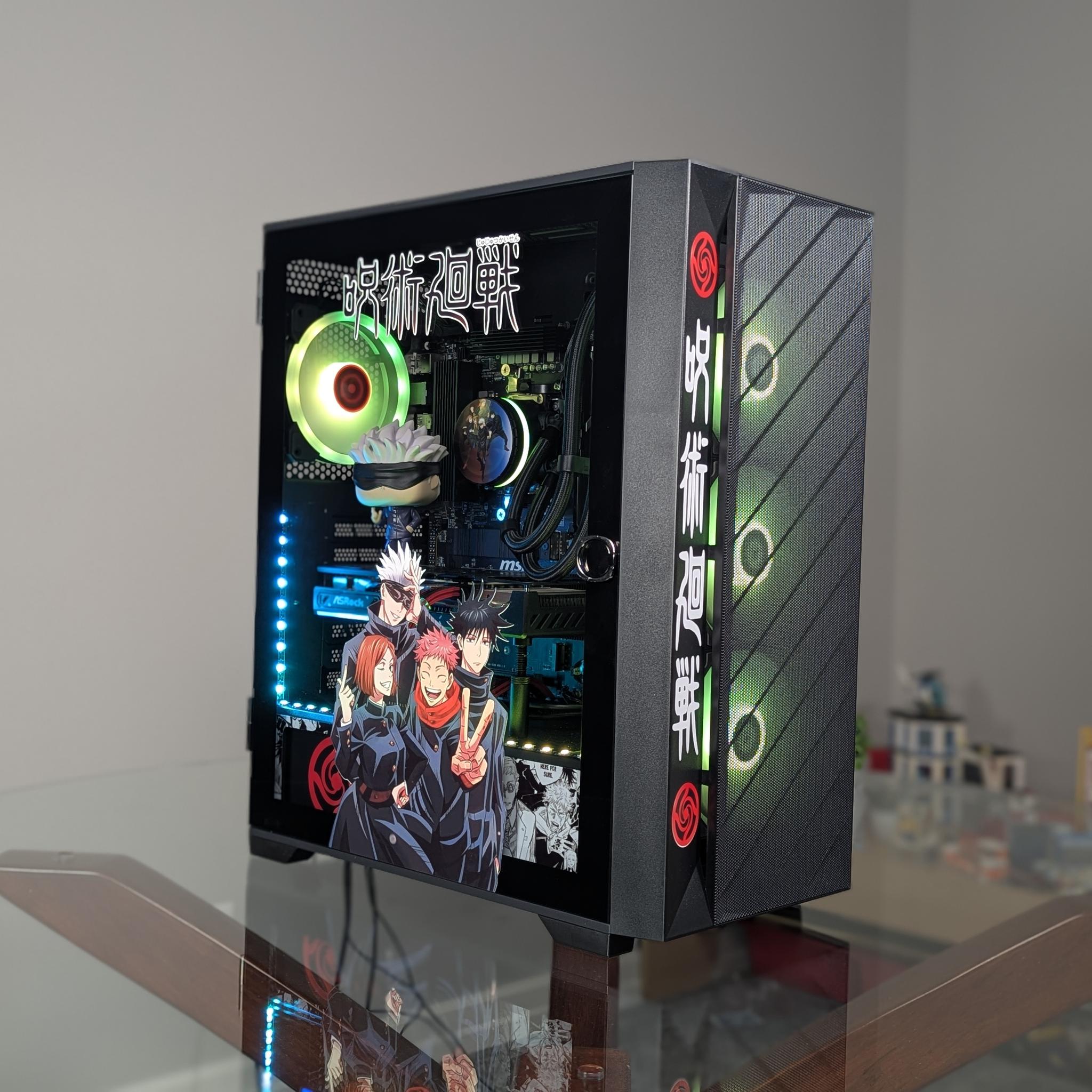 The Jujutsu Kaisen | Ryzen 5 9600X | RX 9060XT (8GB) | 16GB DDR5