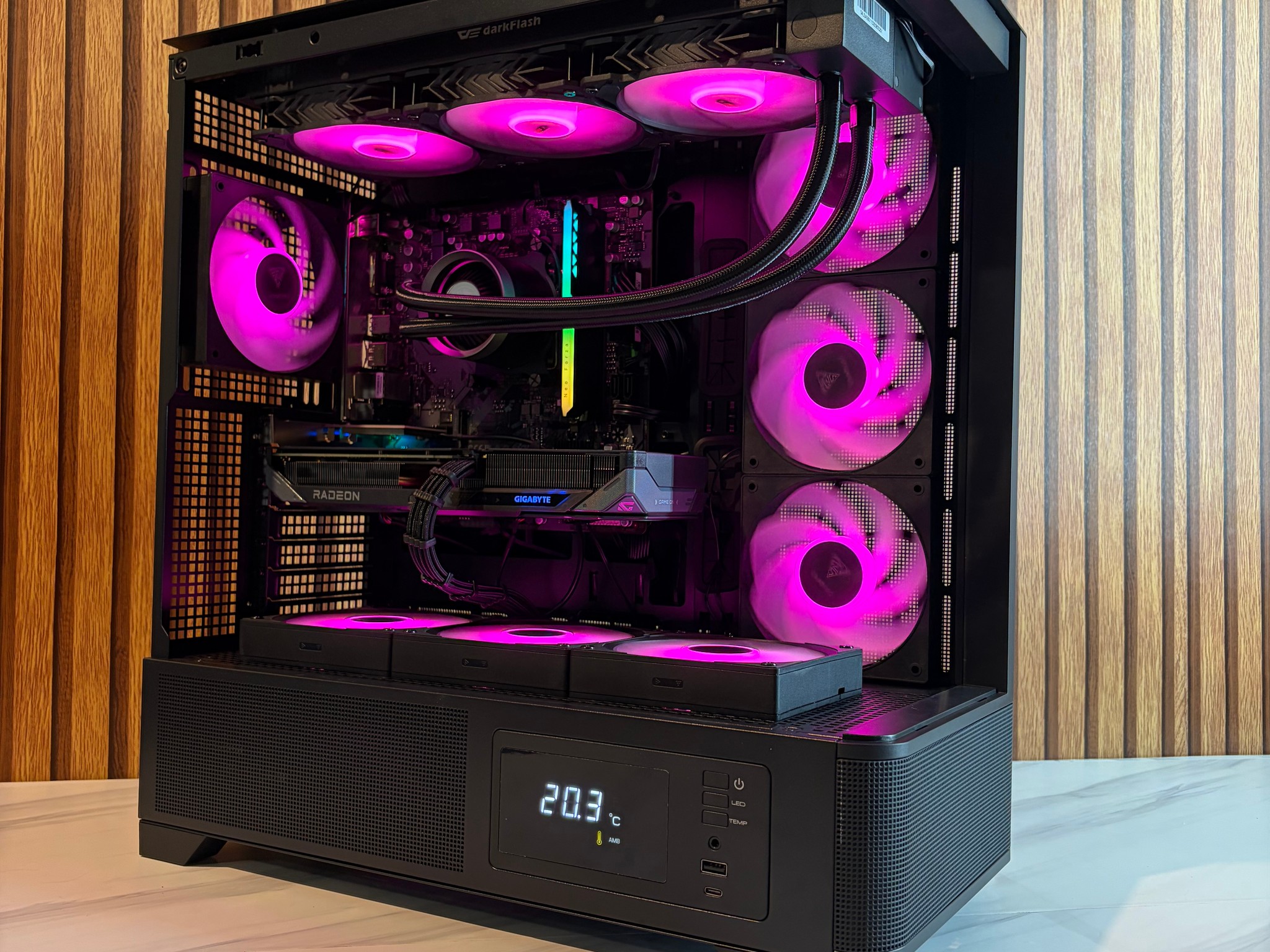 9060XT 16GB | RYZEN 5 9600X  | 16GB DDR5 | 650W | 360MM