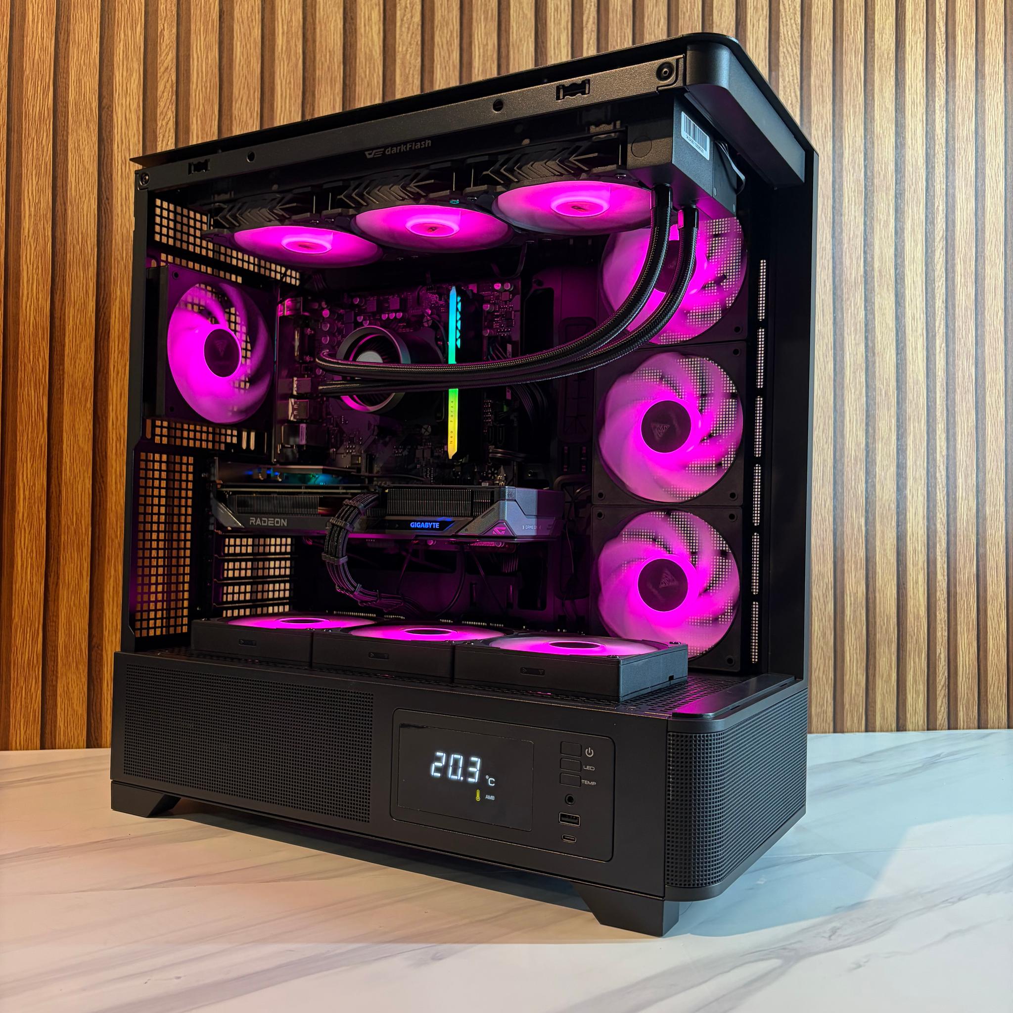 9060XT 16GB | RYZEN 5 9600X  | 16GB DDR5 | 650W | 360MM