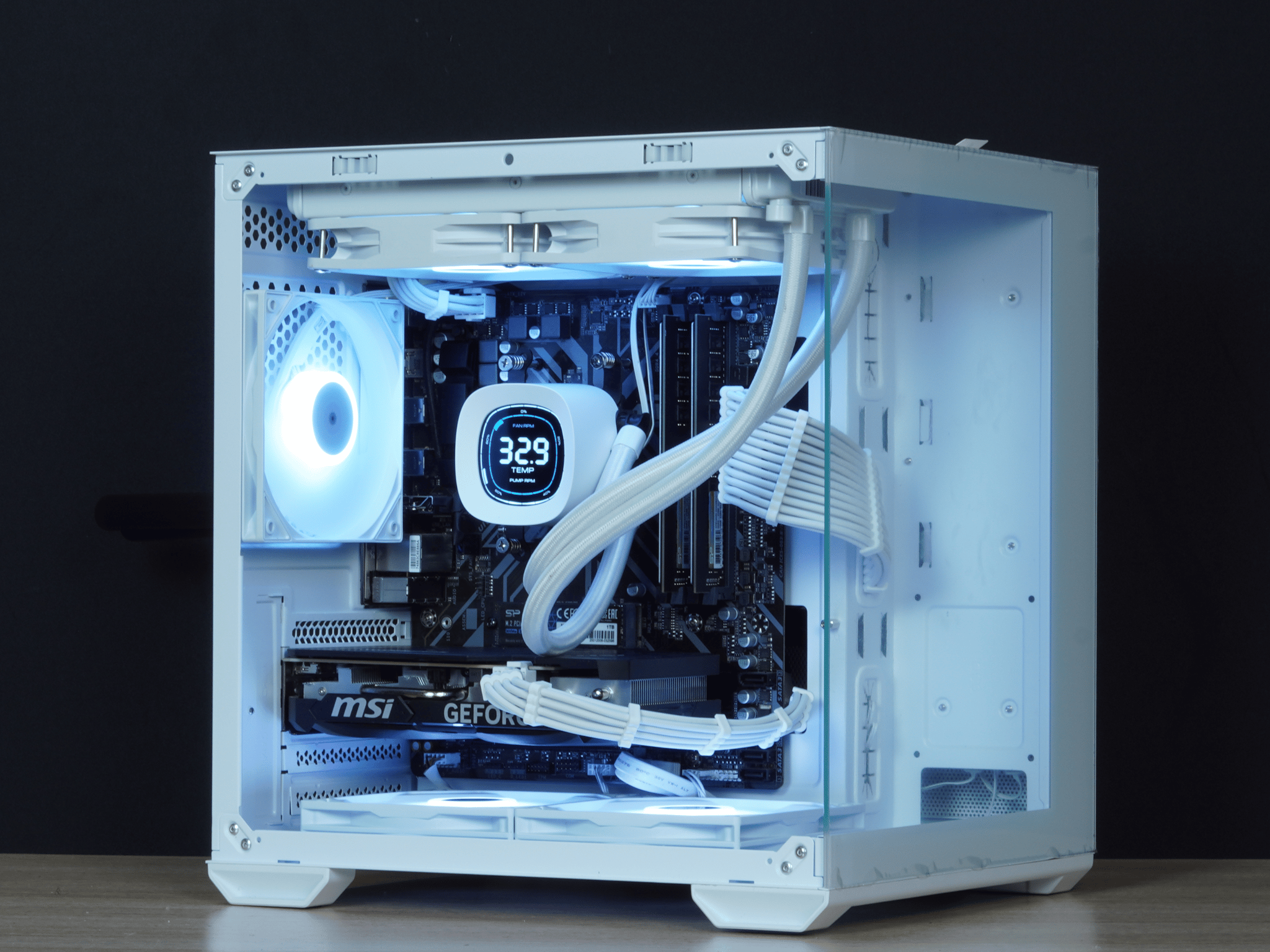 🪽HALO🪽RTX 4060 Ti, Ryzen 5 5500, 32GB DDR4 RAM, 1TB SSD w/ Wifi |1440p Gaming PC|