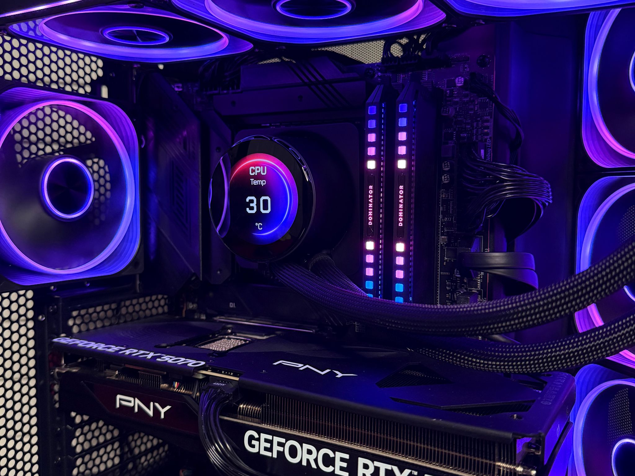 ✨💜 AORURA | RTX 5070 + i9-14900KF | 32GB RAM | 2TB Gen4 NVMe — Ultra High-End Gaming PC