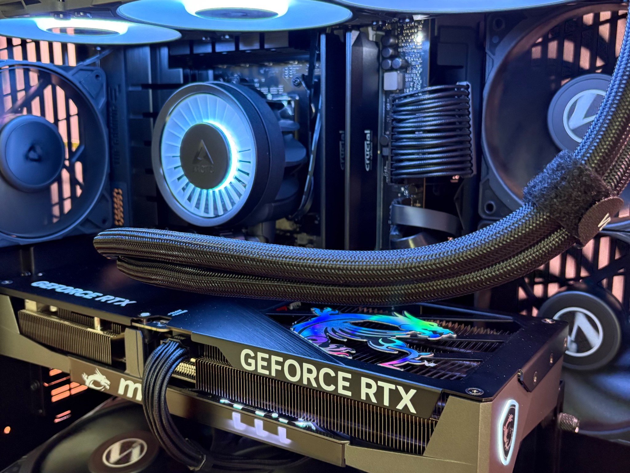 RTX 5080 | Ryzen 7 7800X3D | 32GB DDR5 | 2TB NVMe | 850W PSU | 360mm AIO | Lian Li O11D Mini V2