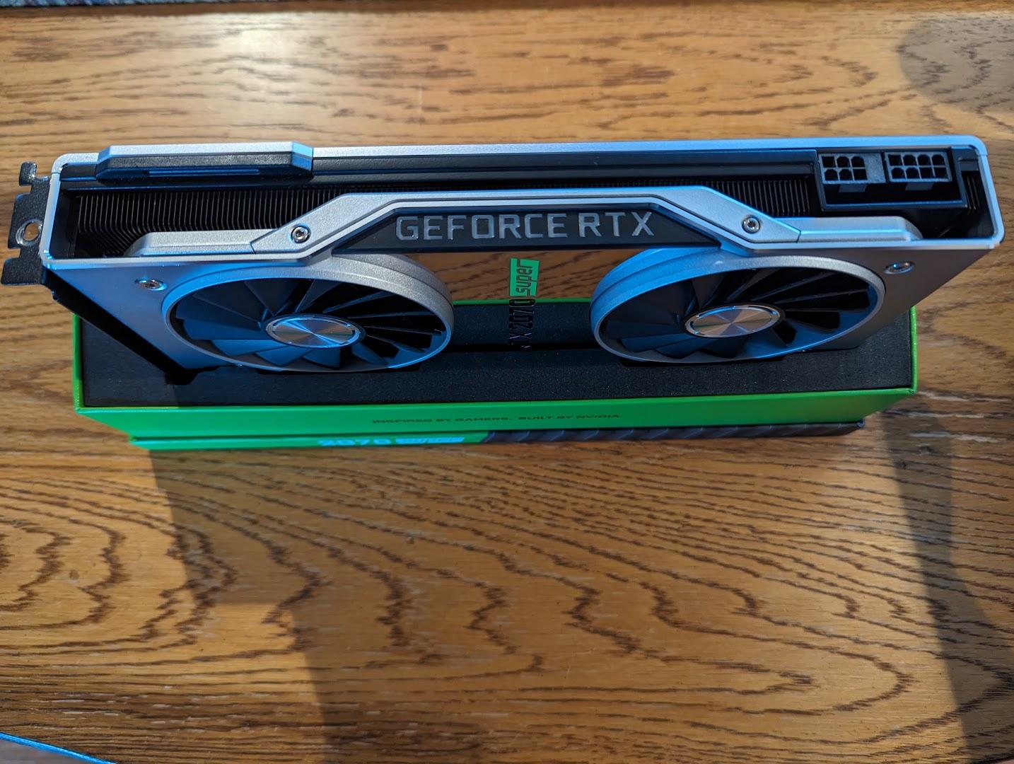 NVIDIA GeForce RTX 2070 Super Founders Edition Graphics Card/GPU