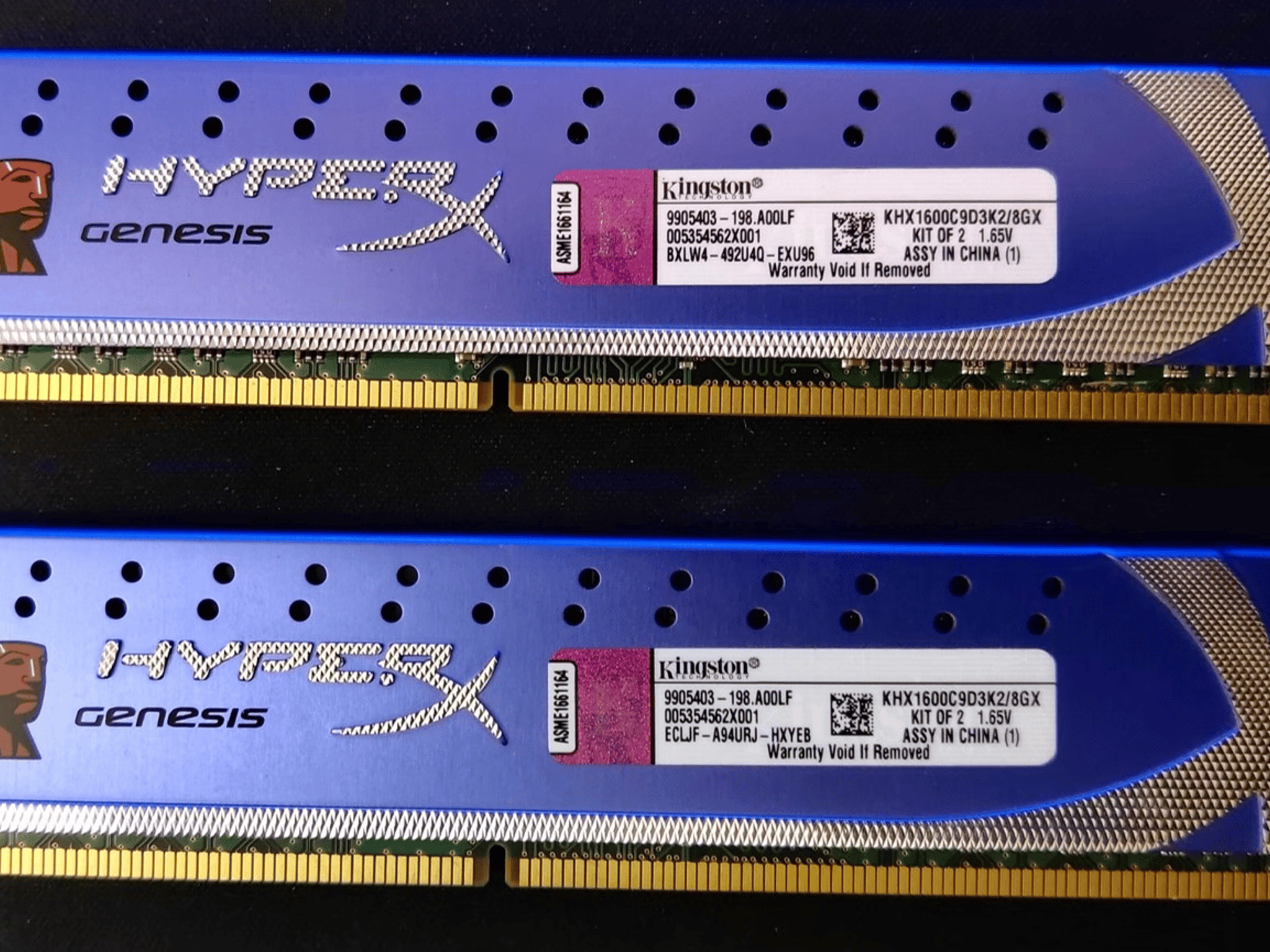 HyperX Genesis 8GB(2x4GB) DDR3 1600MHz CL9 RAM