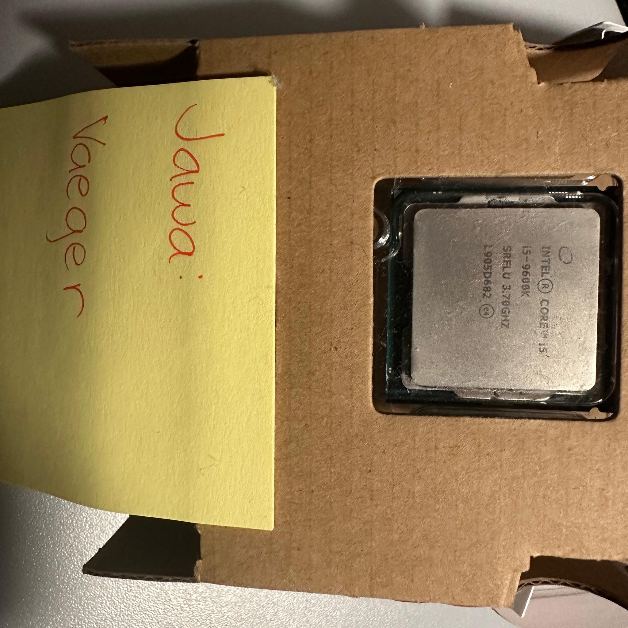 Used Intel Core i5-9600K