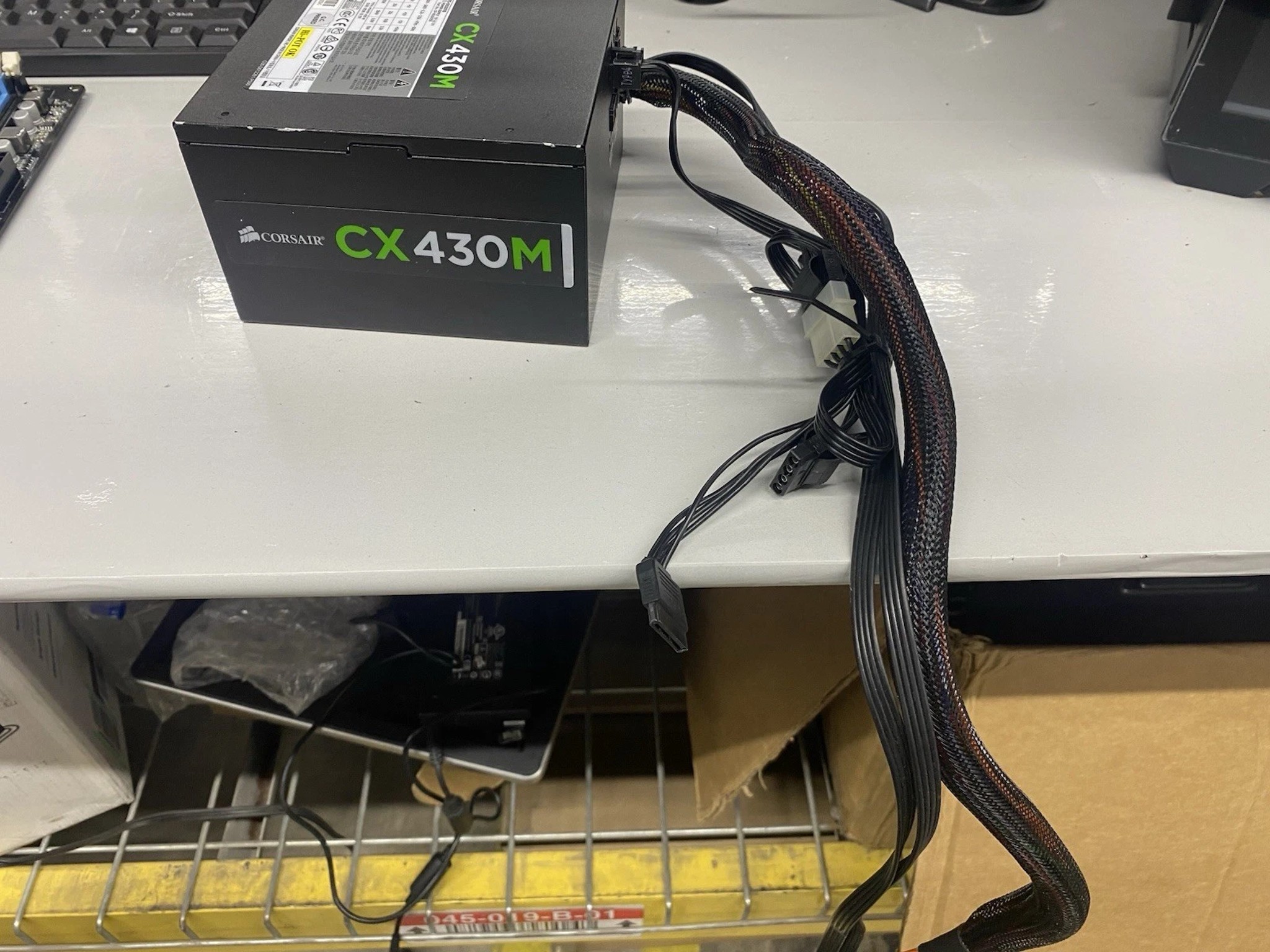 Corsair CX430M 430W 80+ Bronze Semi-Modular PSU No PCIe Cable