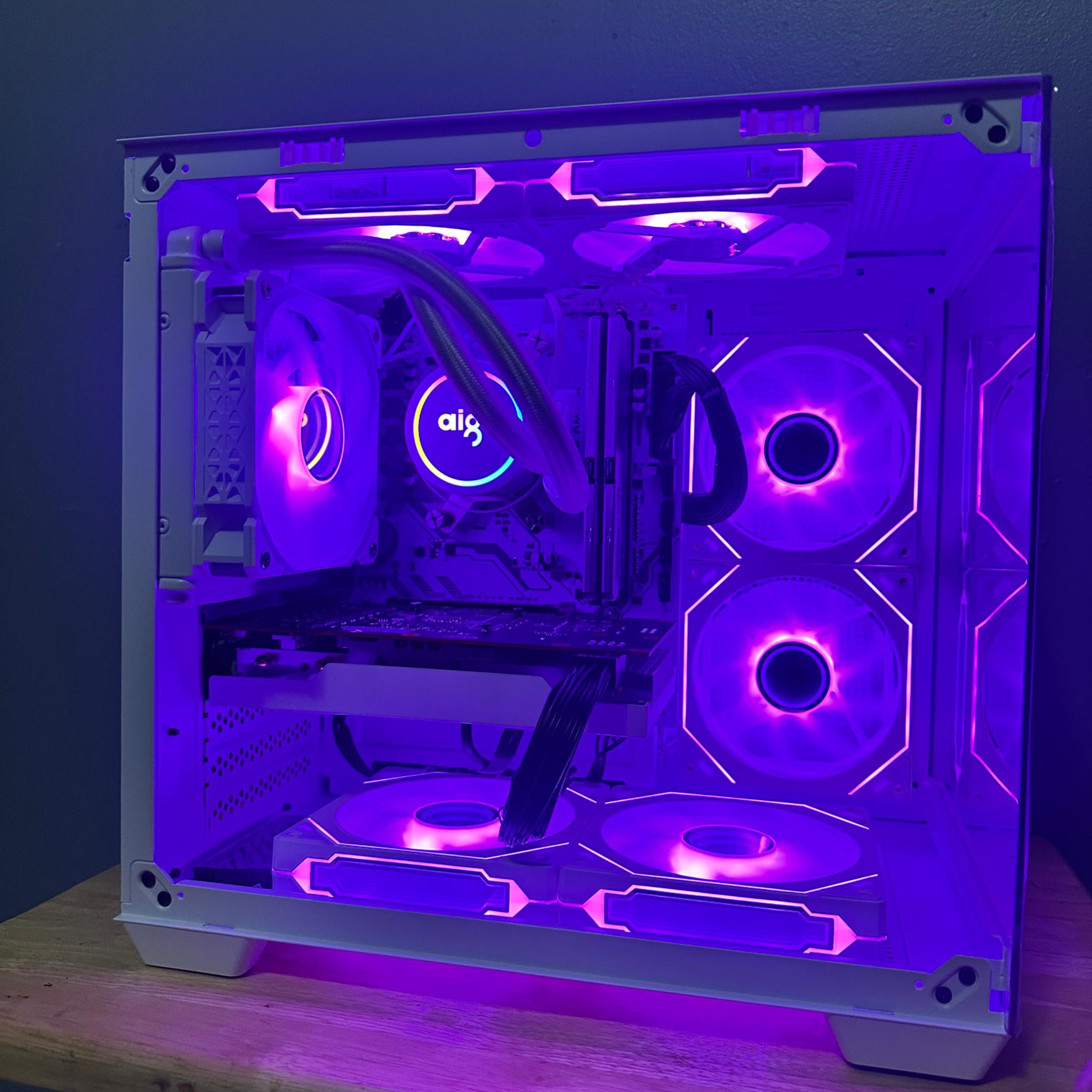 Ryzen 5 5600g|RX 6600|B-450|16g DDR4 3200mhz|512g M.2 NVME|500w 80+ Bronze Psu|120mm AIO