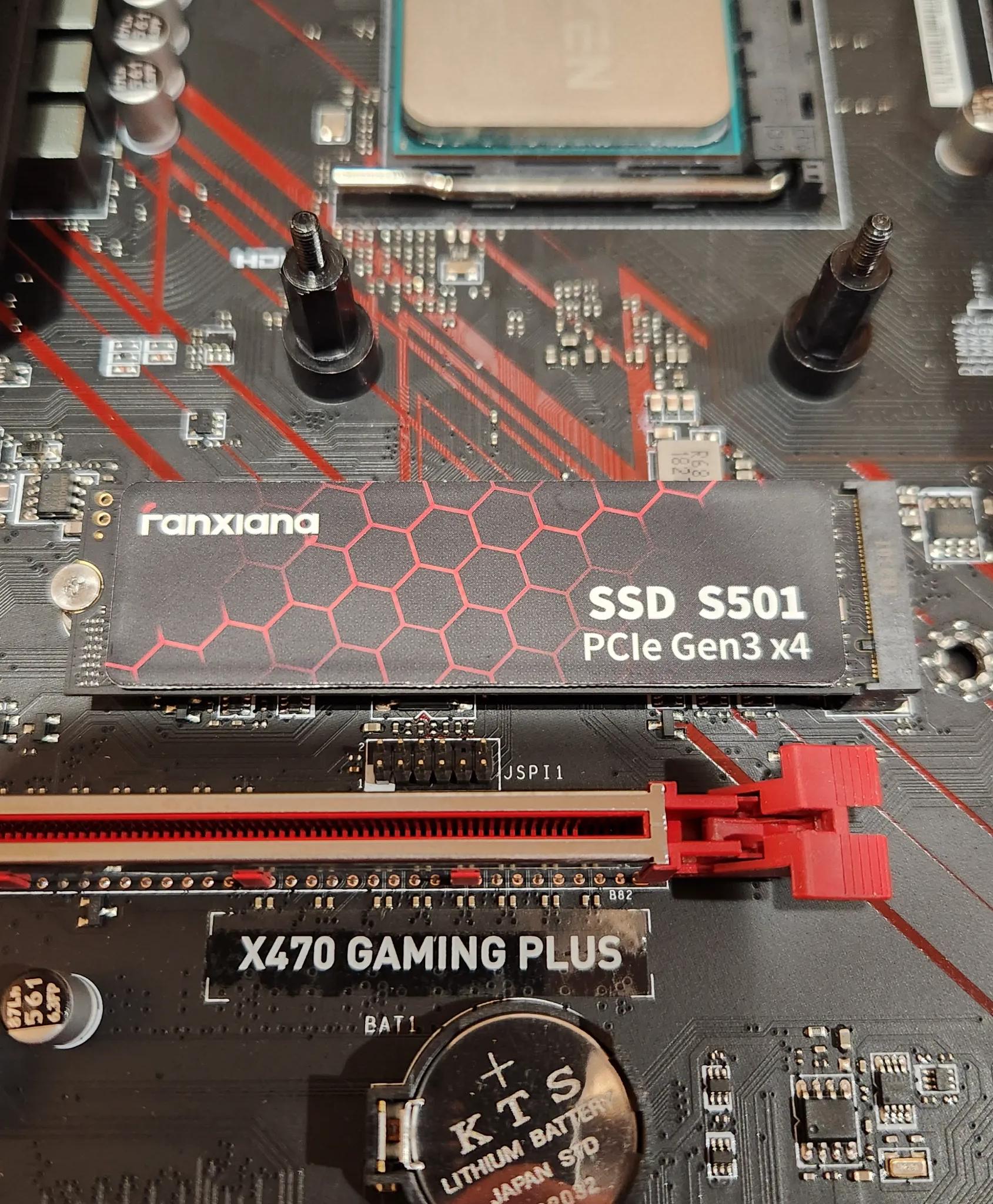 MSI X470 Gaming Plus, Ryzen 7 2700, 16GB DDR4, 256GB M.2