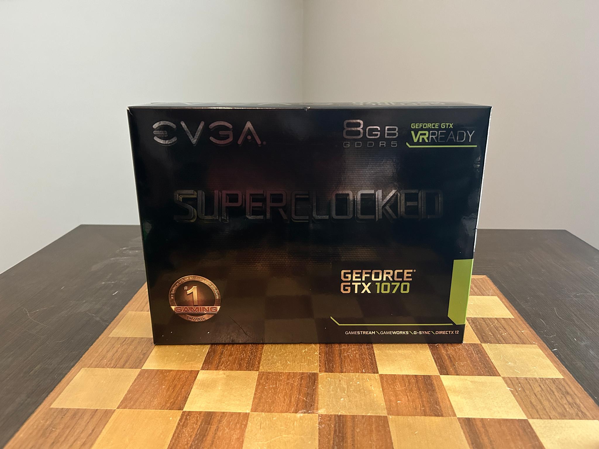 EVGA Superclocked GTX 1070