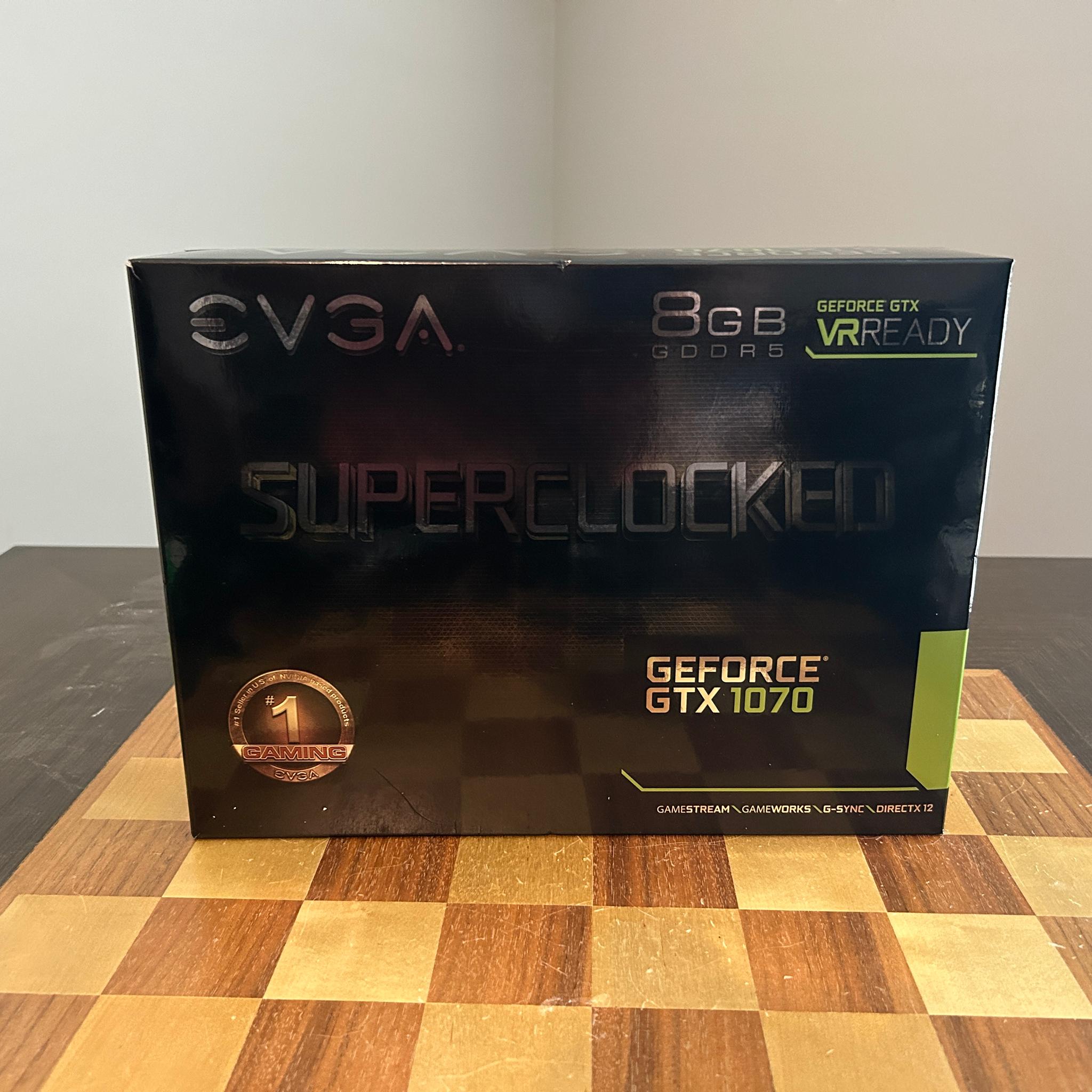 EVGA Superclocked GTX 1070