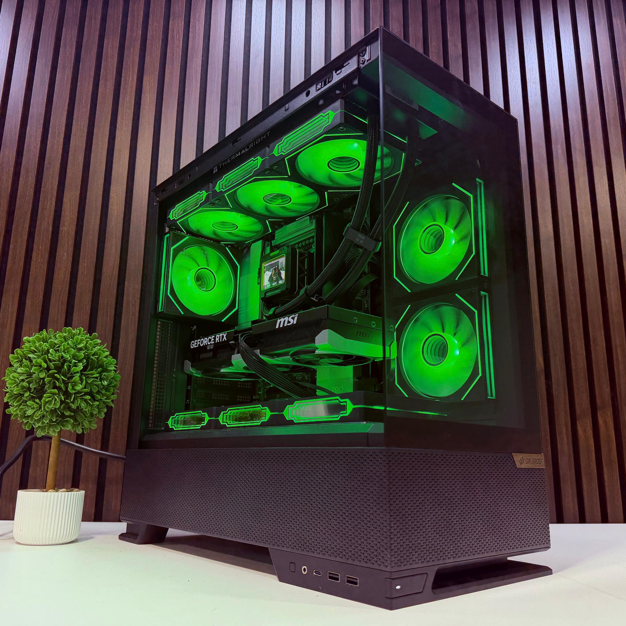 RTX 5070 TI | Ryzen 9850X3D | 32GB DDR5 | 2TB M.2 | 1000 W Gold PSU | ARGB Fans | Windows 11