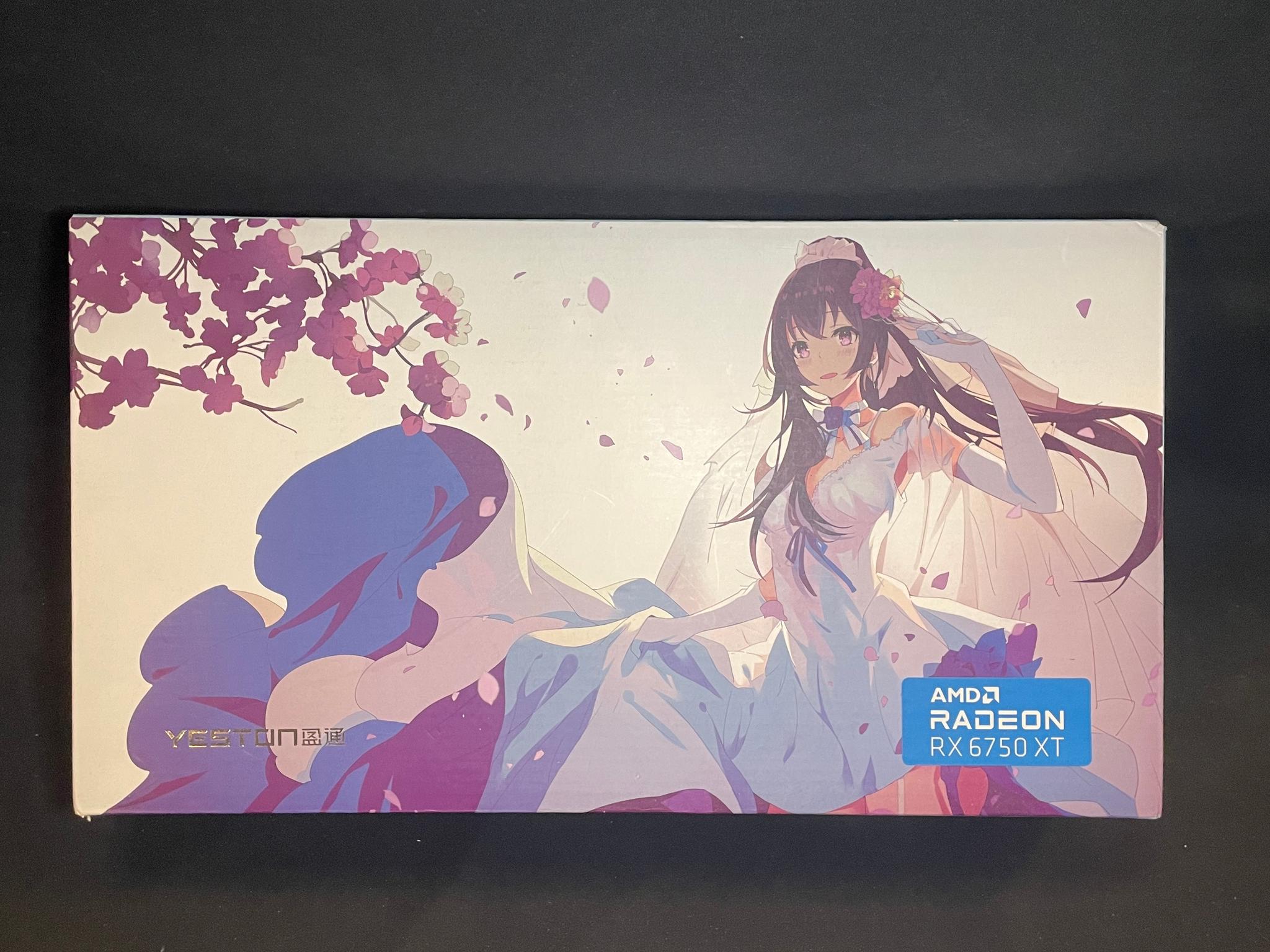 AMD Radeon RX 6750xt Limited Edition Box