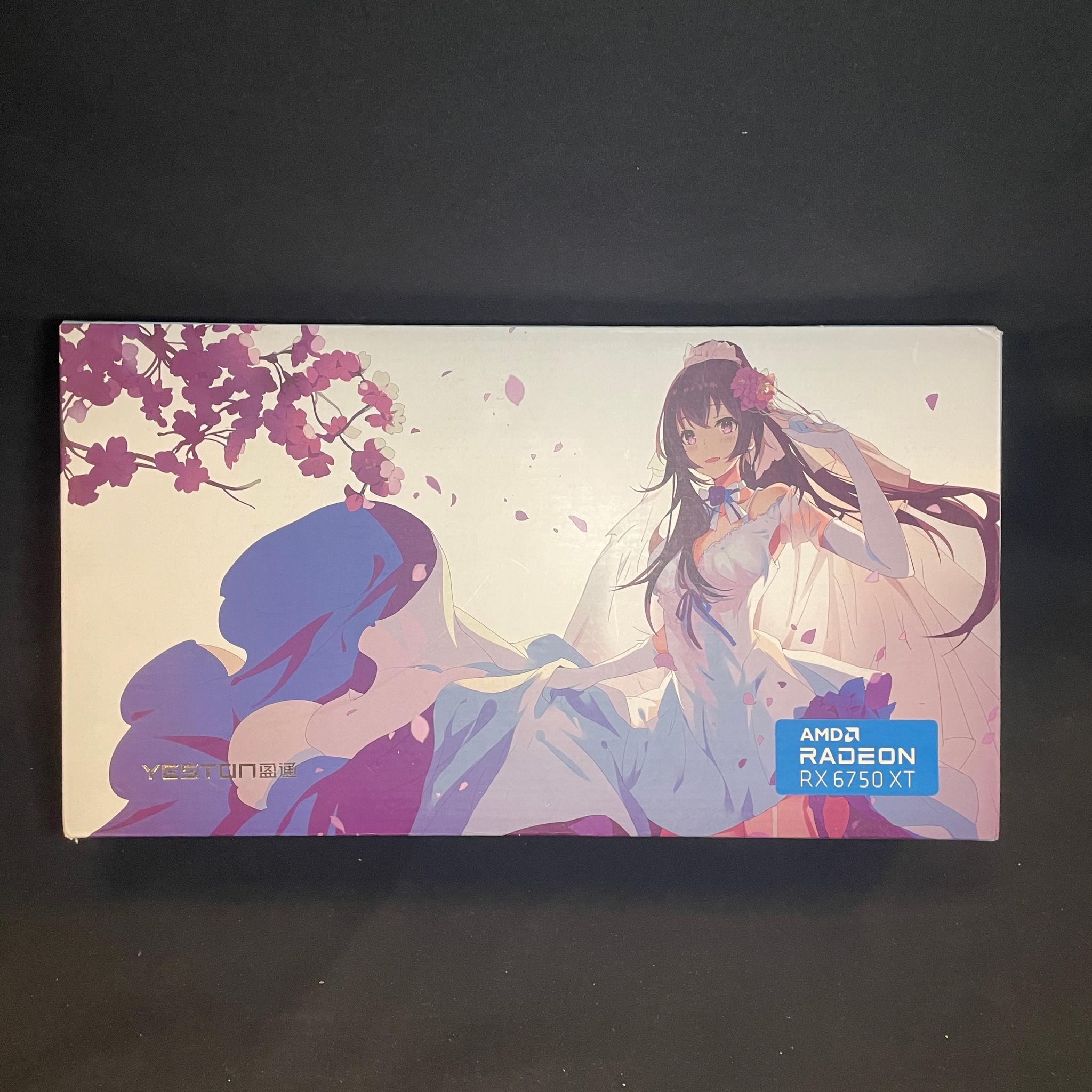 AMD Radeon RX 6750xt Limited Edition Box